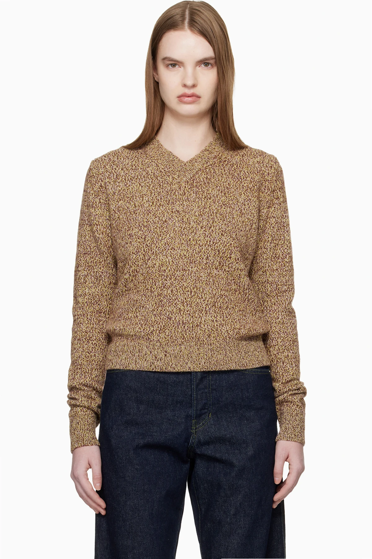 Multicolor Sligo V-Neck Sweater