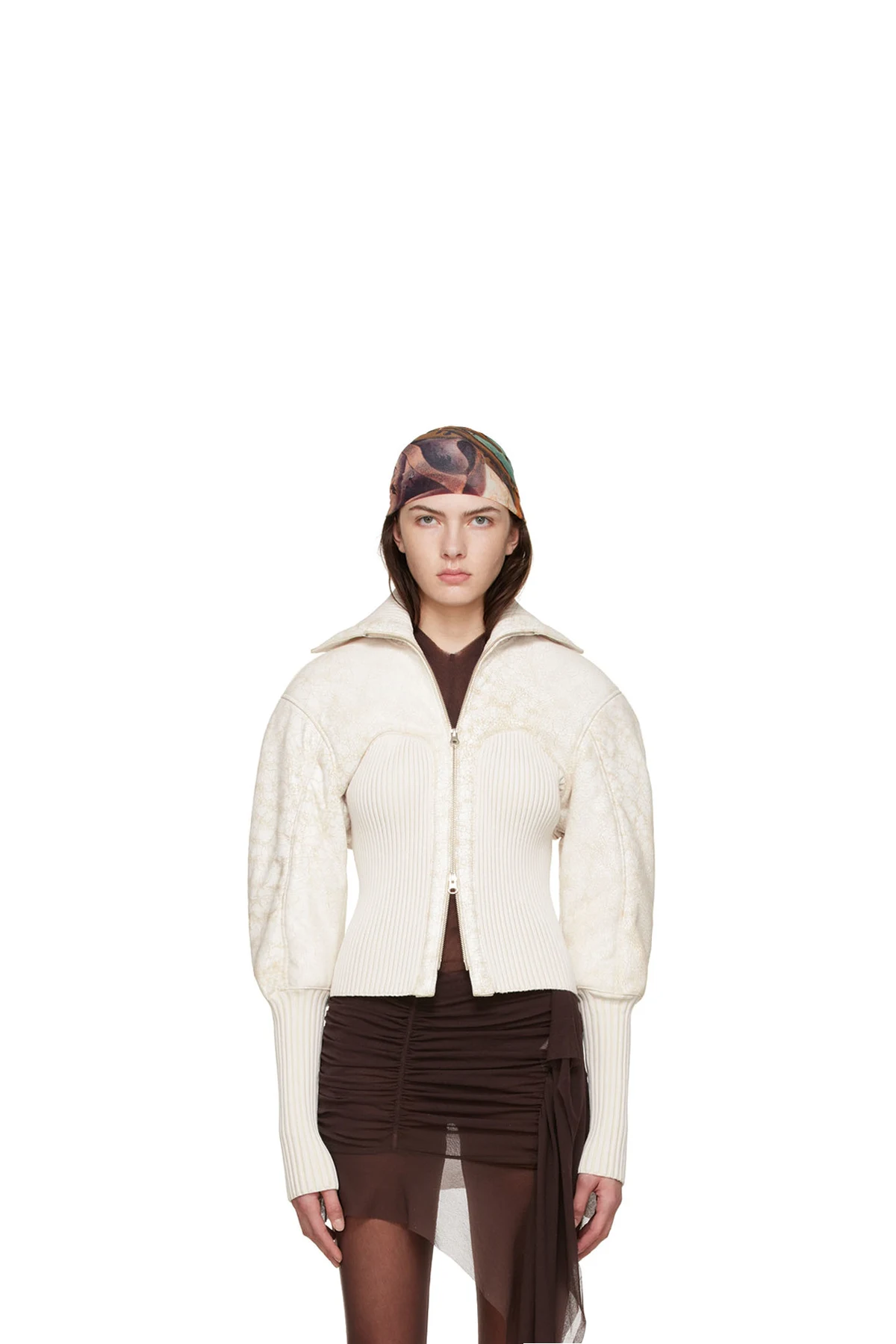 Off-White Leather Jacket