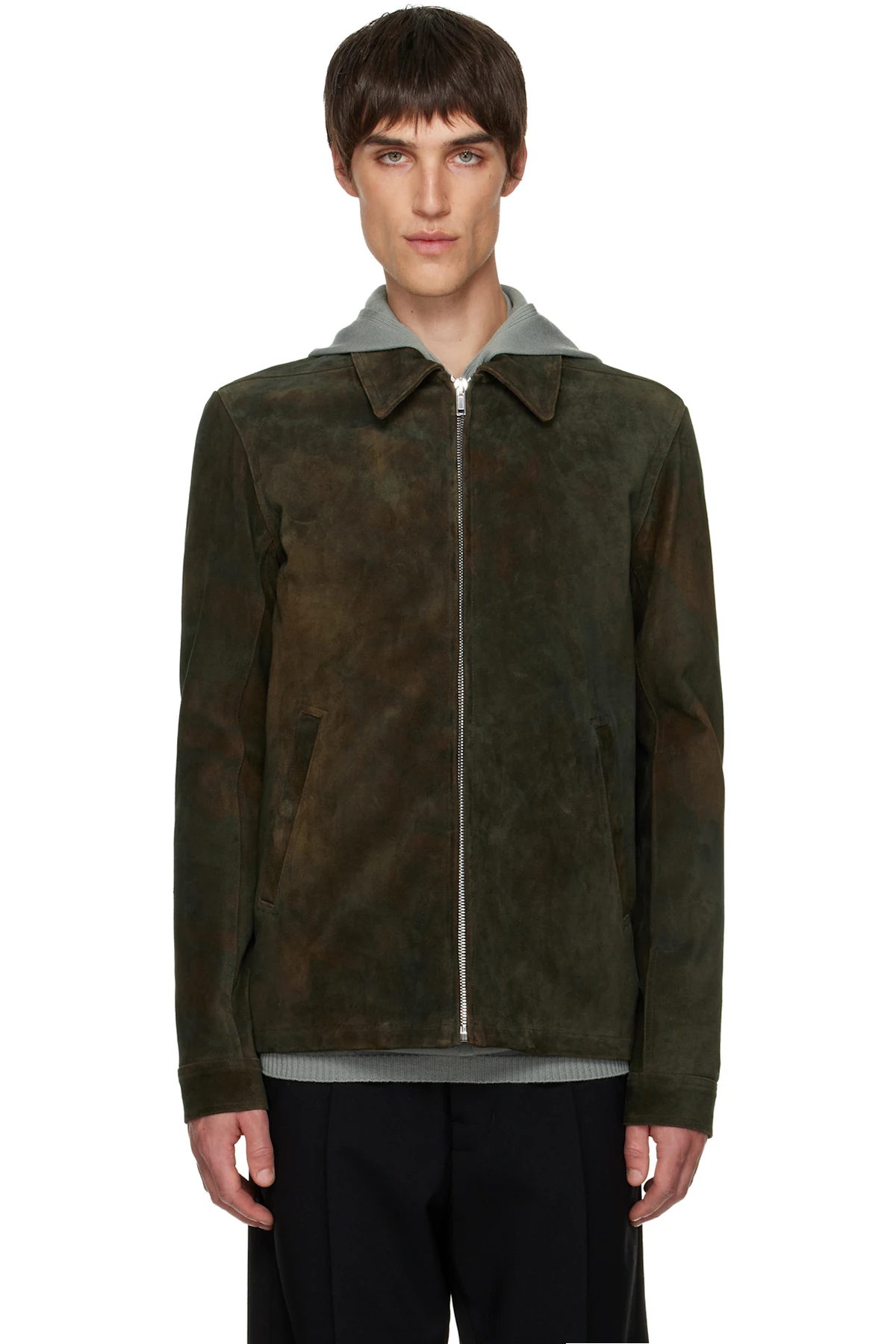 Indigo Concordians Brad Leather Jacket