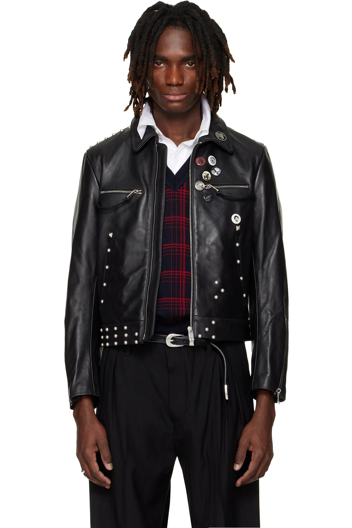 Black Sid Leather Jacket