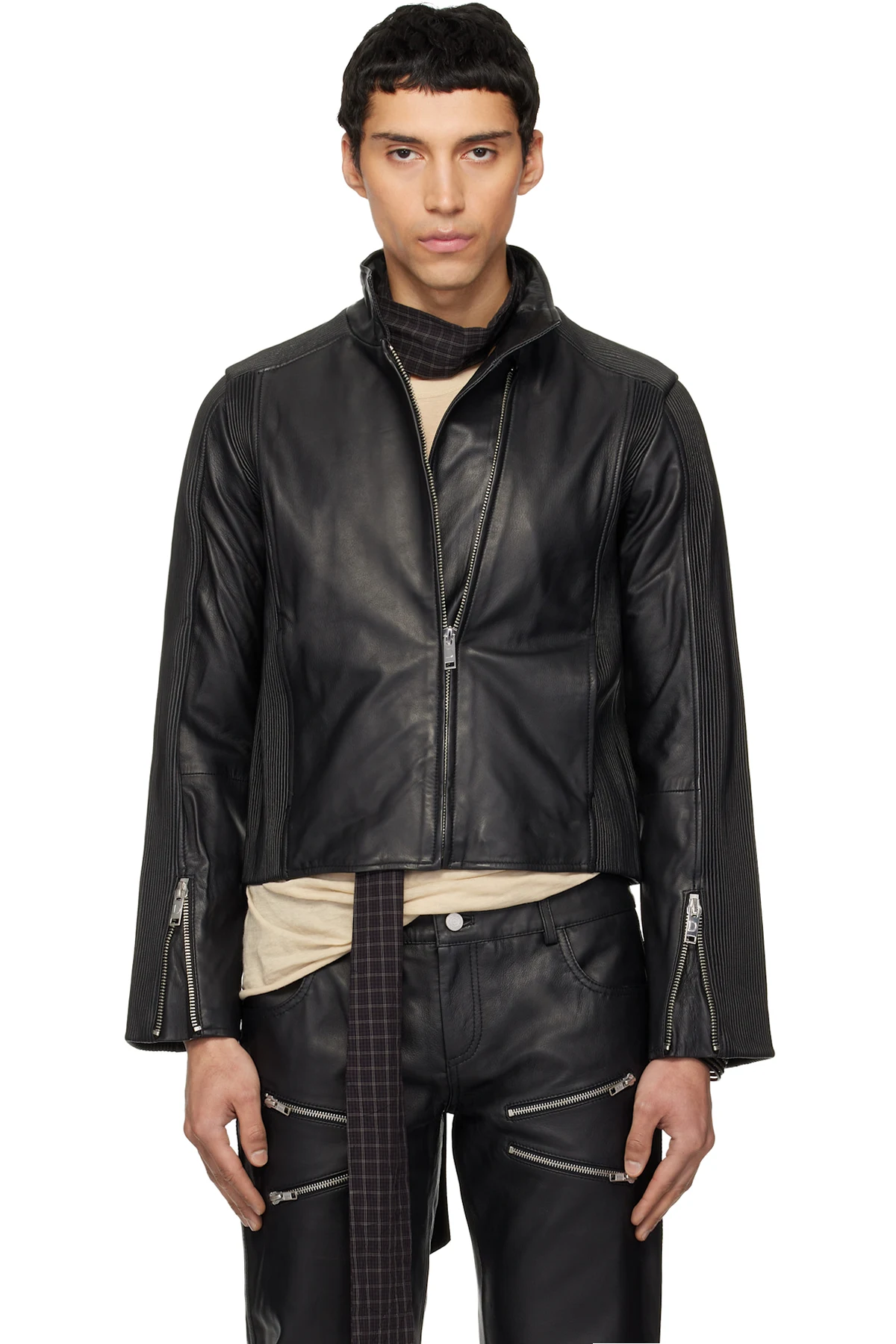 Black Monza Leather Jacket