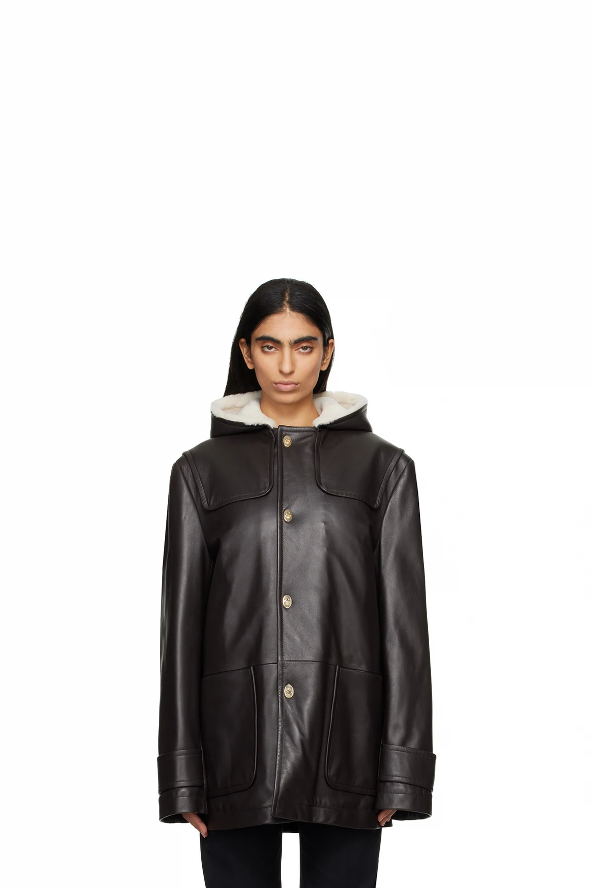 Brown Thought Leather Jacket