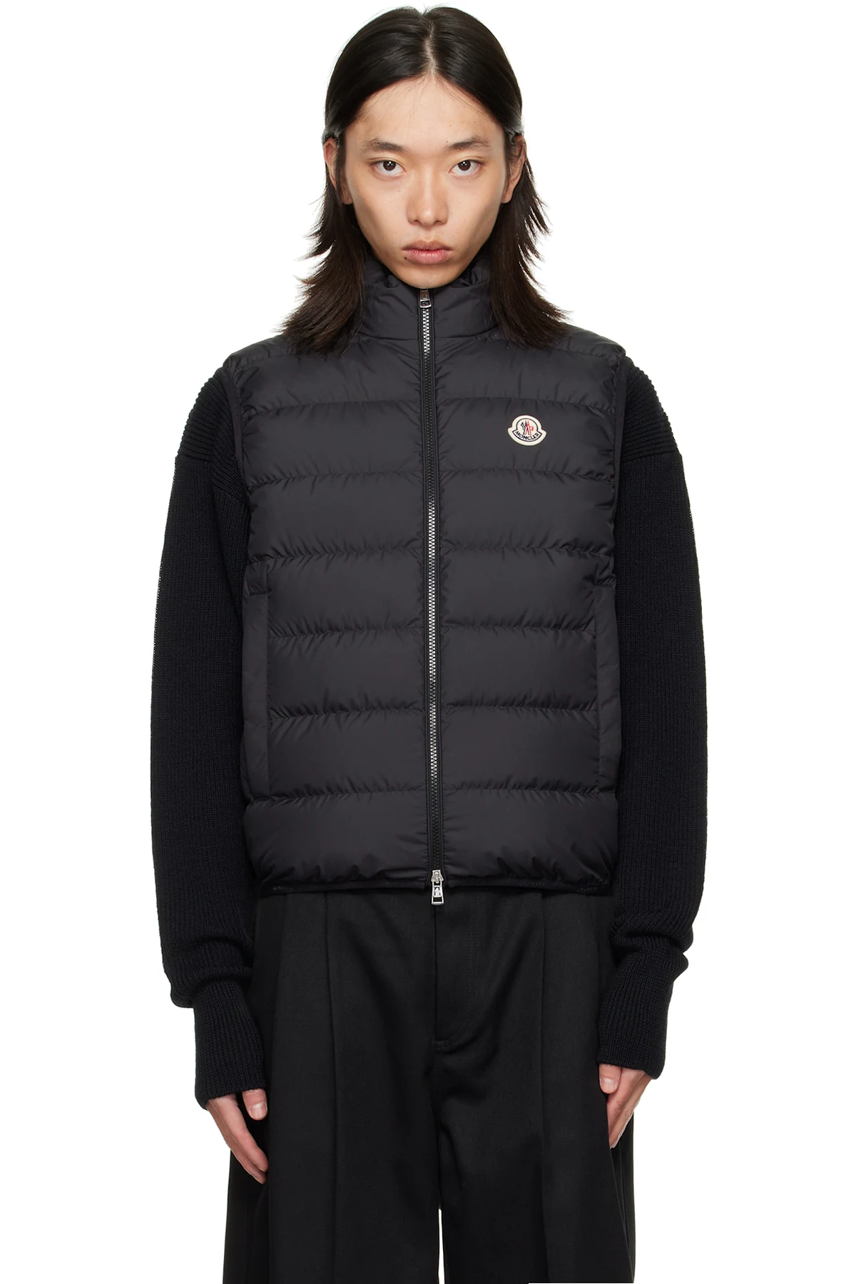 Black Contrin Down Vest