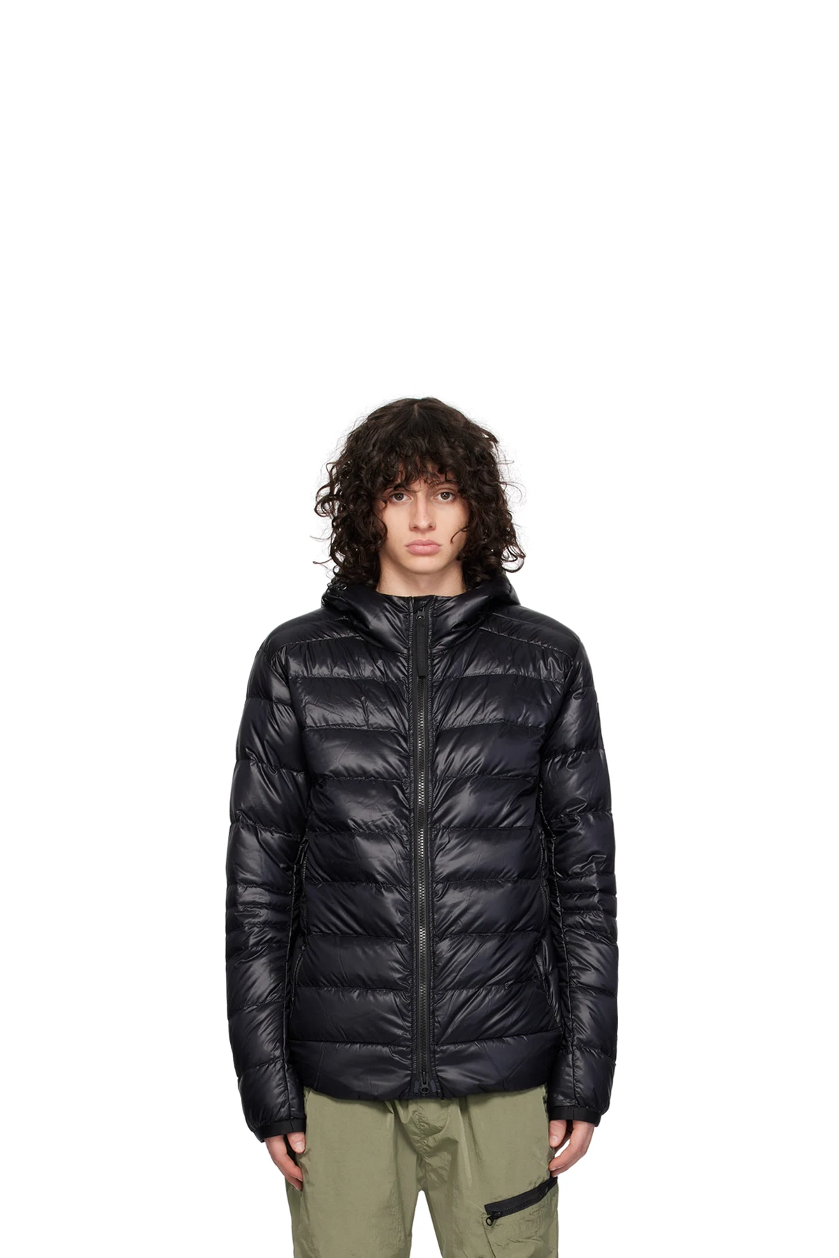Black 'Black Label' Crofton Down Jacket