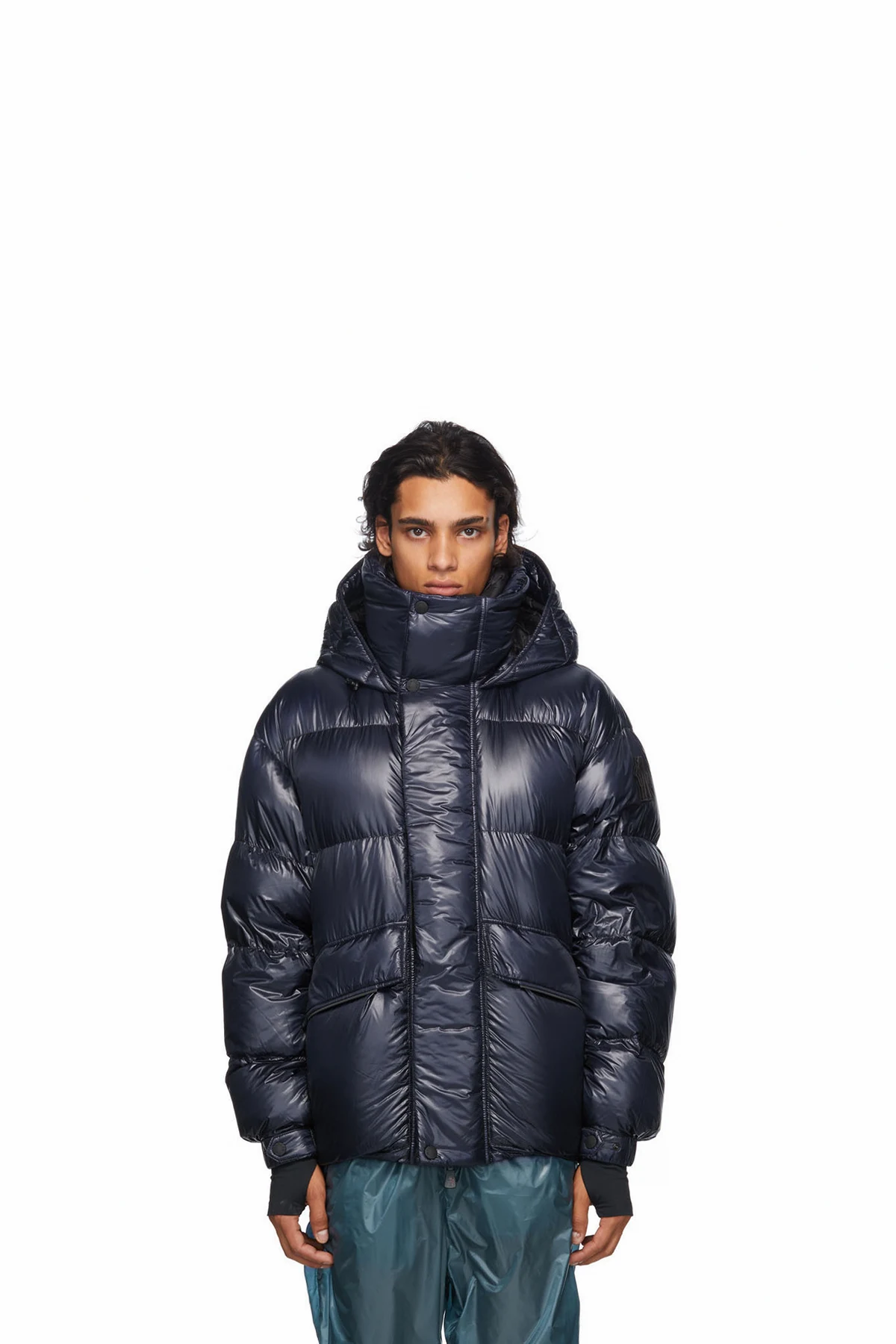 Navy Down Gressan Coat