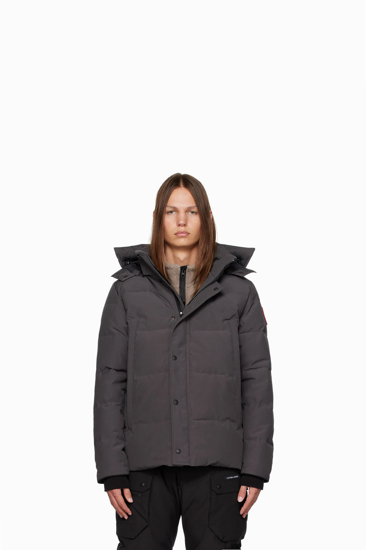 Gray Wyndham Down Jacket