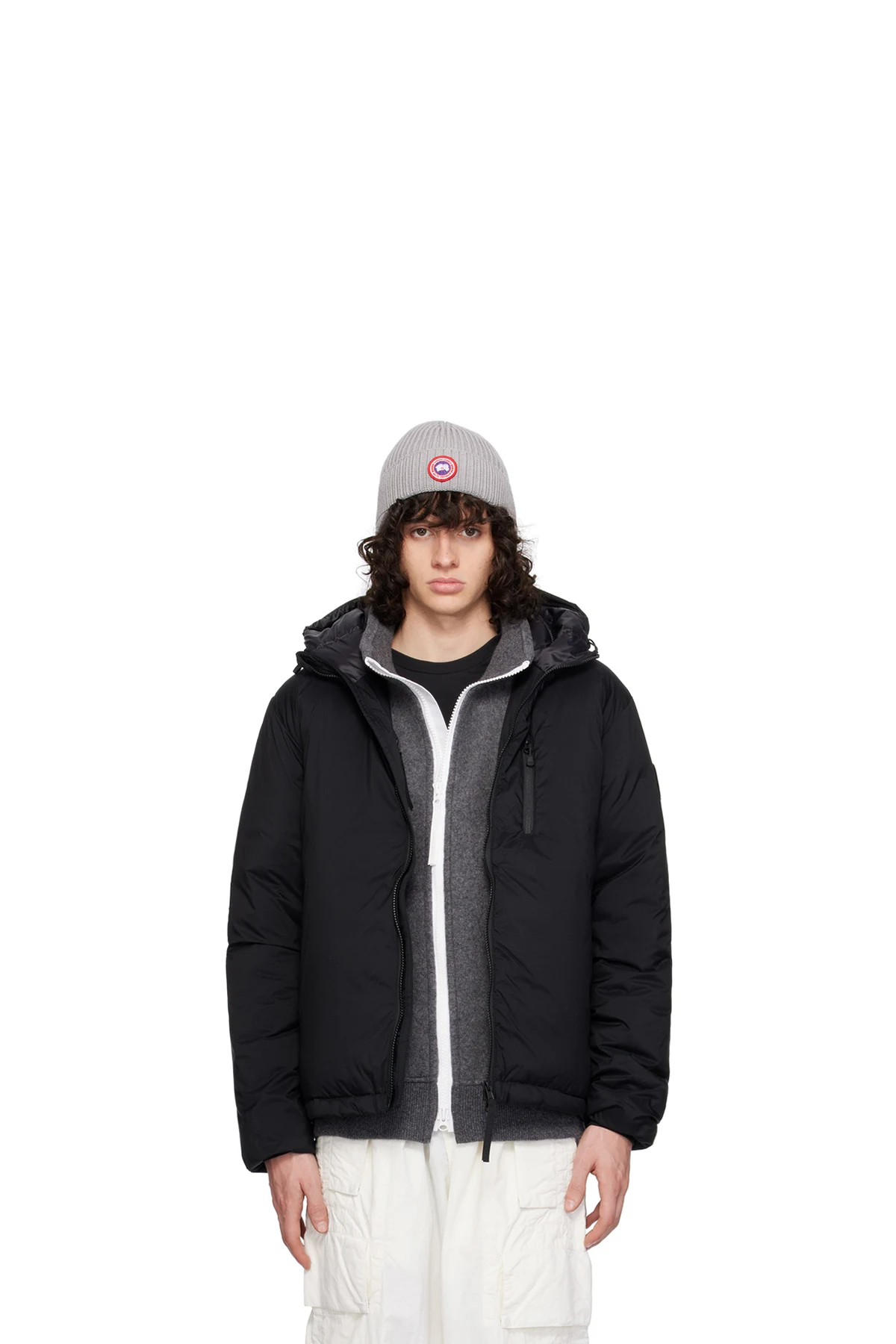 Black 'Black Label' Lodge Down Jacket