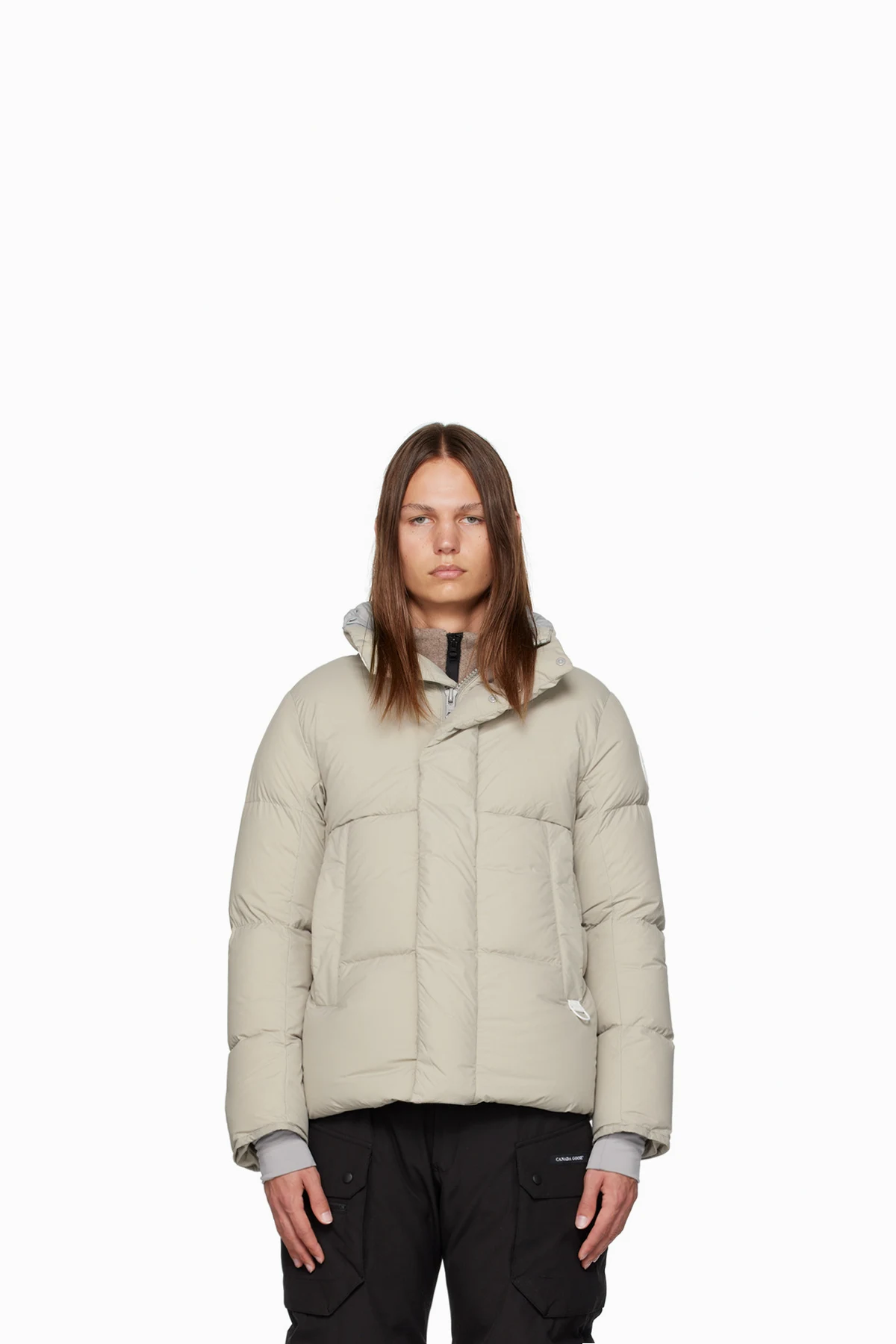 Taupe Everett Down Jacket