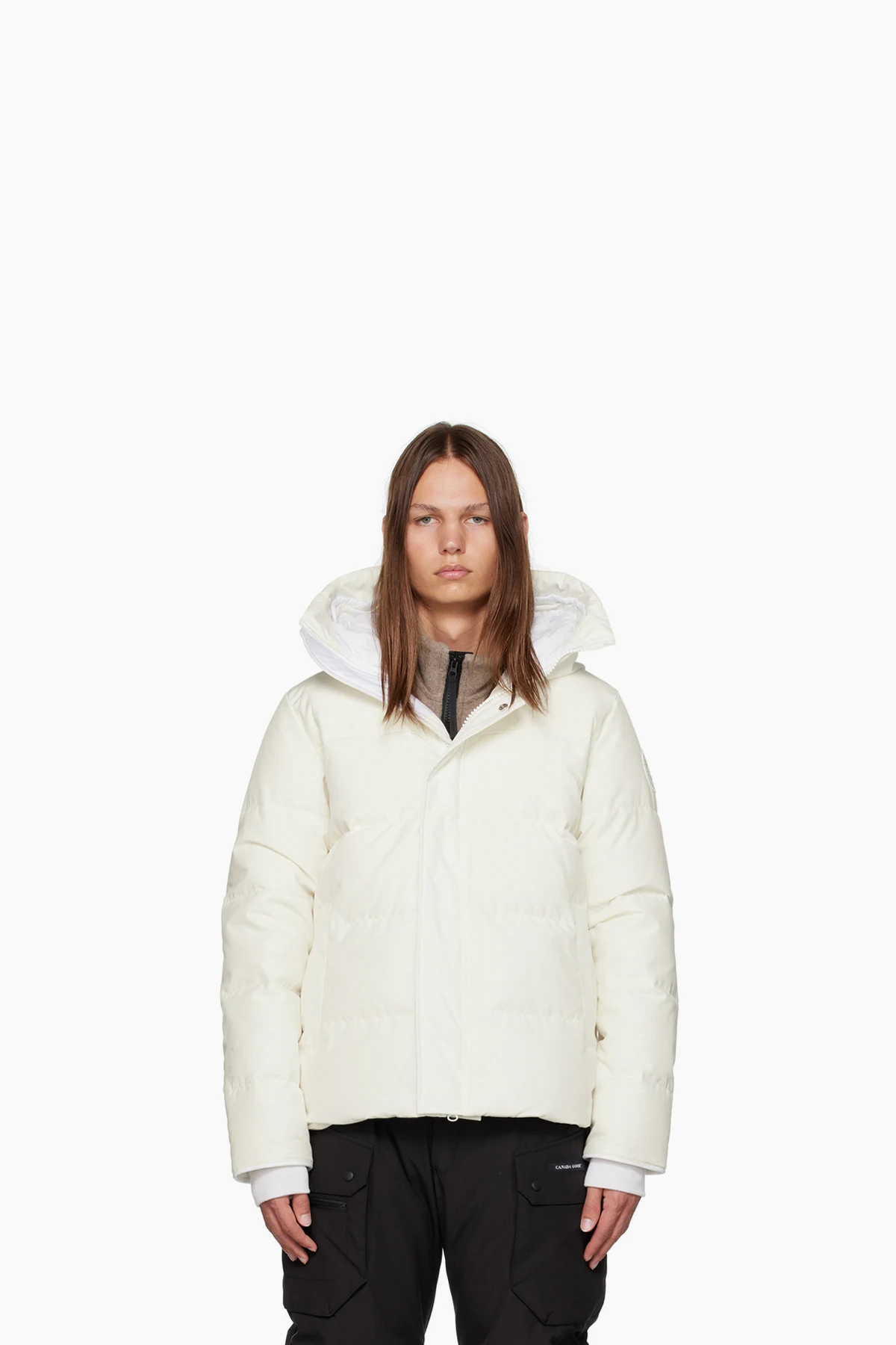 White HUMANATURE MacMillan Down Jacket