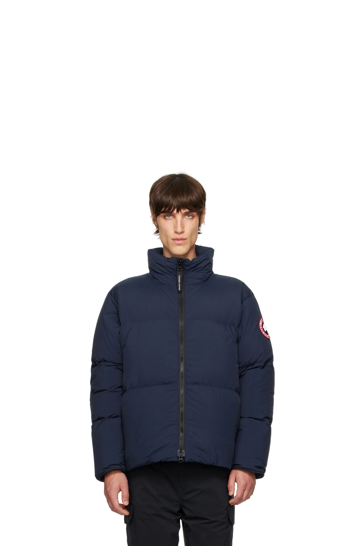 Navy Lawrence Puffer Down Jacket