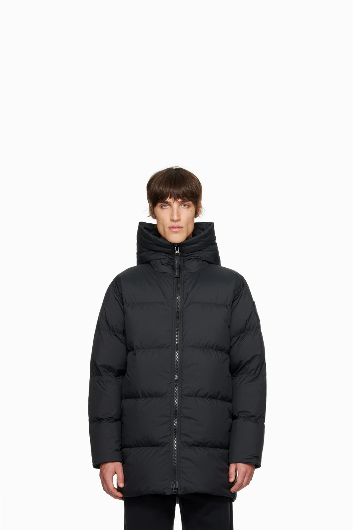 Black 'Black Label' Lawrence Puffer Down Jacket