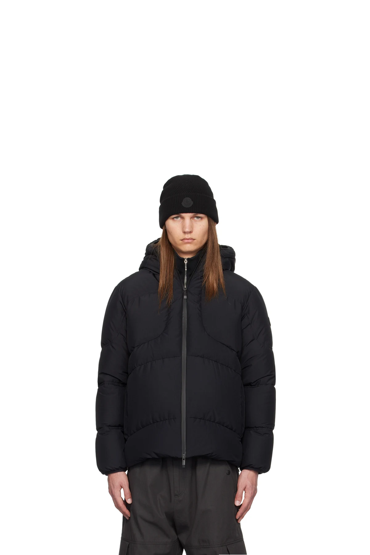 Navy Peller Down Jacket