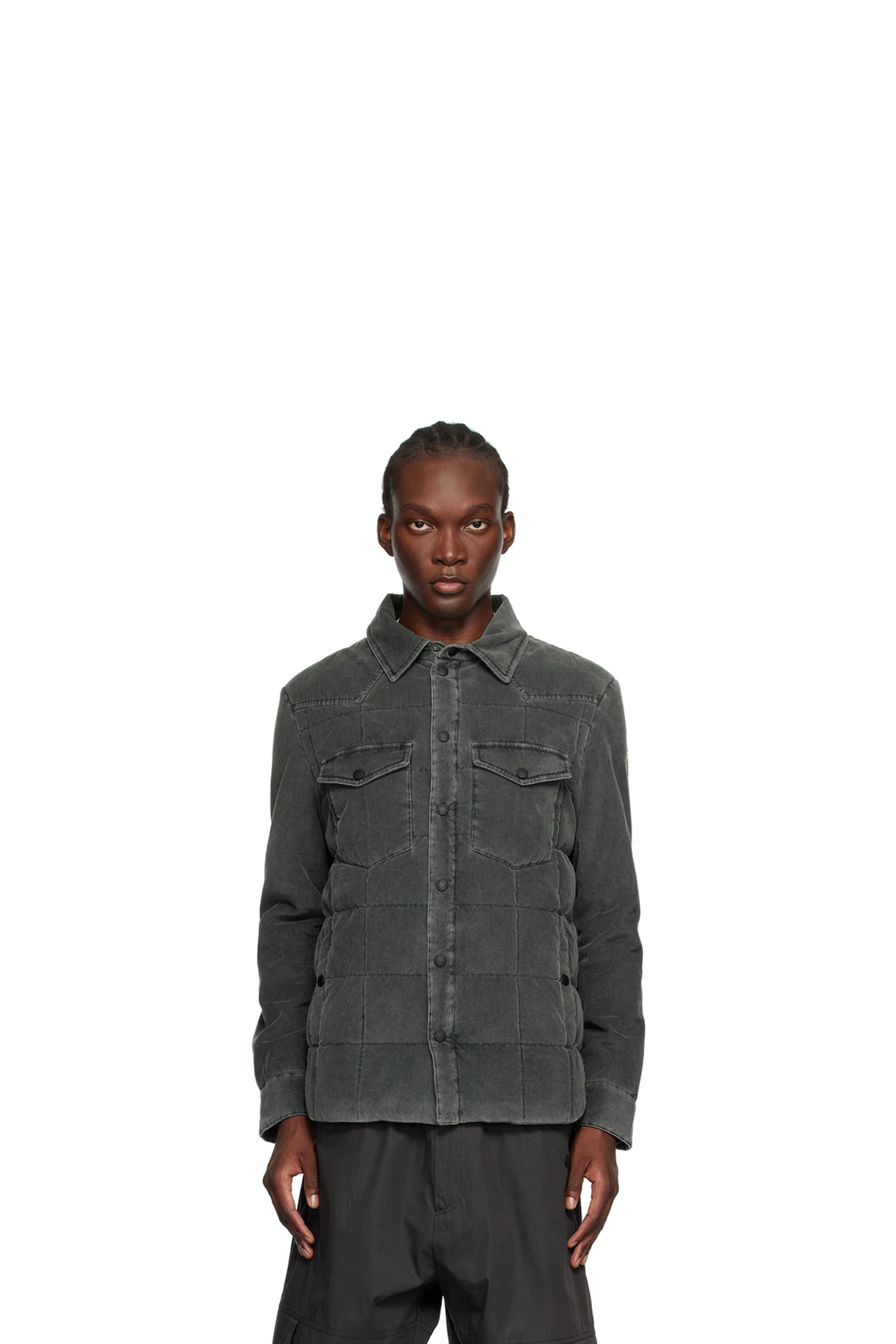 Gray Gelt Down Jacket