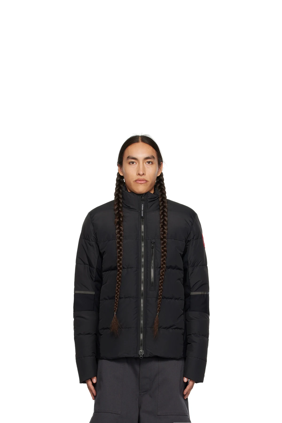 Black HyBridge Down Jacket