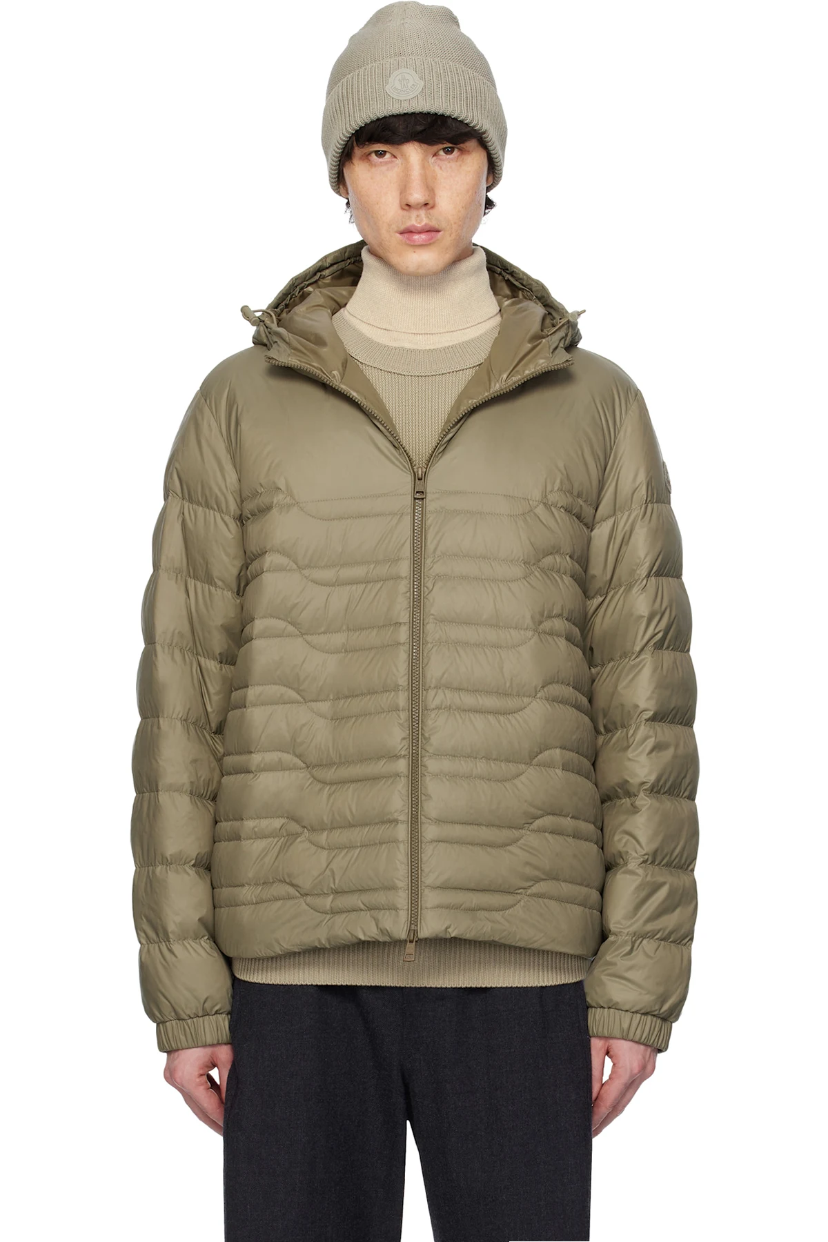 Khaki CP Archivio Creativo Aleso Down Jacket