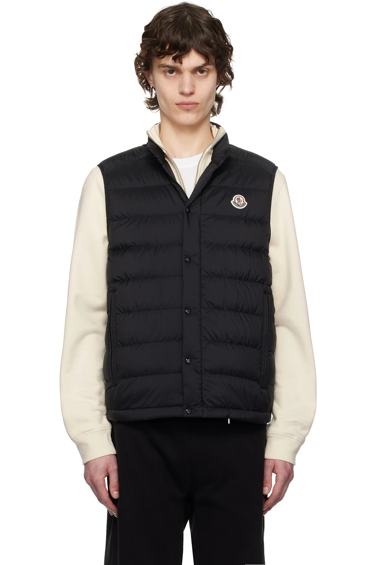 Black Barthe Down Vest
