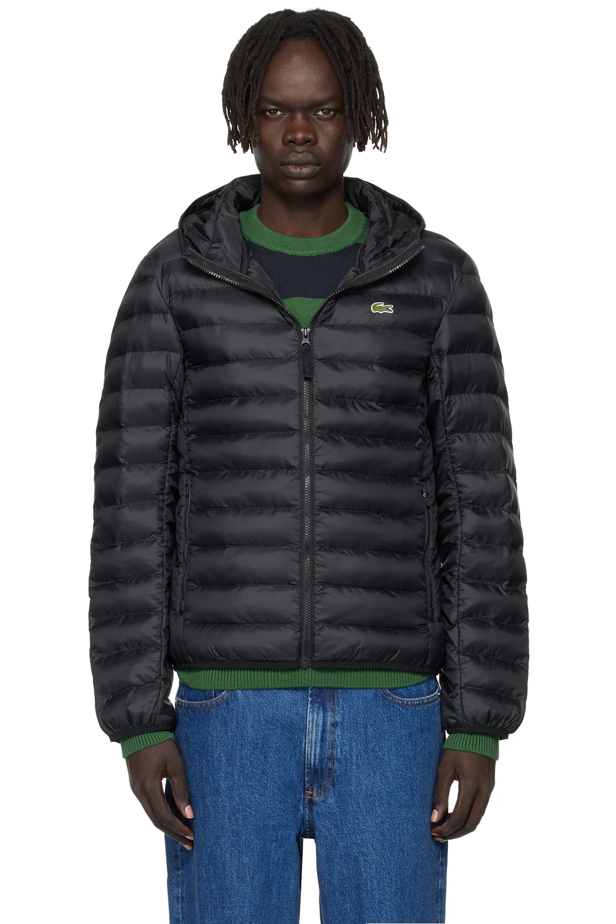 Black LS Light Puffer Jacket