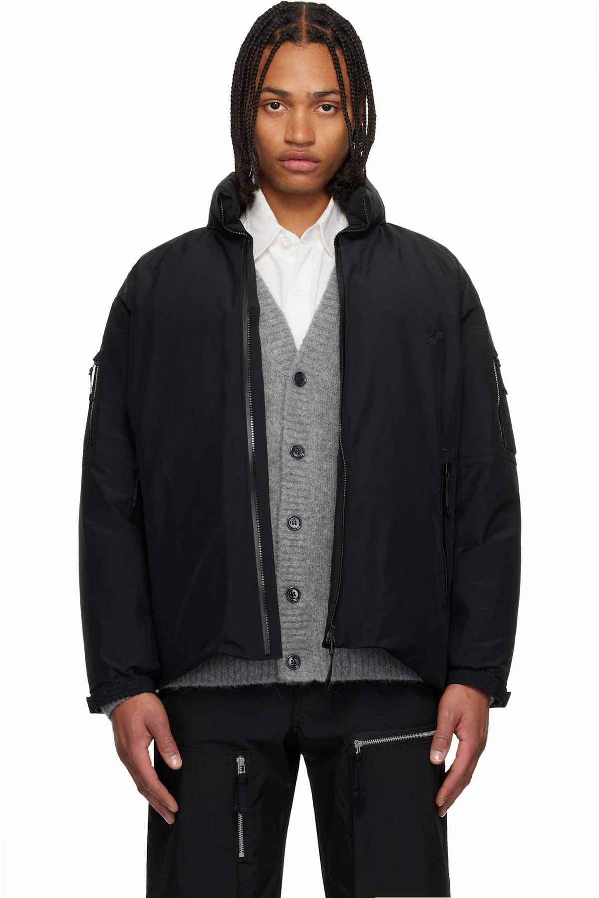 Black Goldwin Edition Doubler Layer GORE-TEX Down Jacket