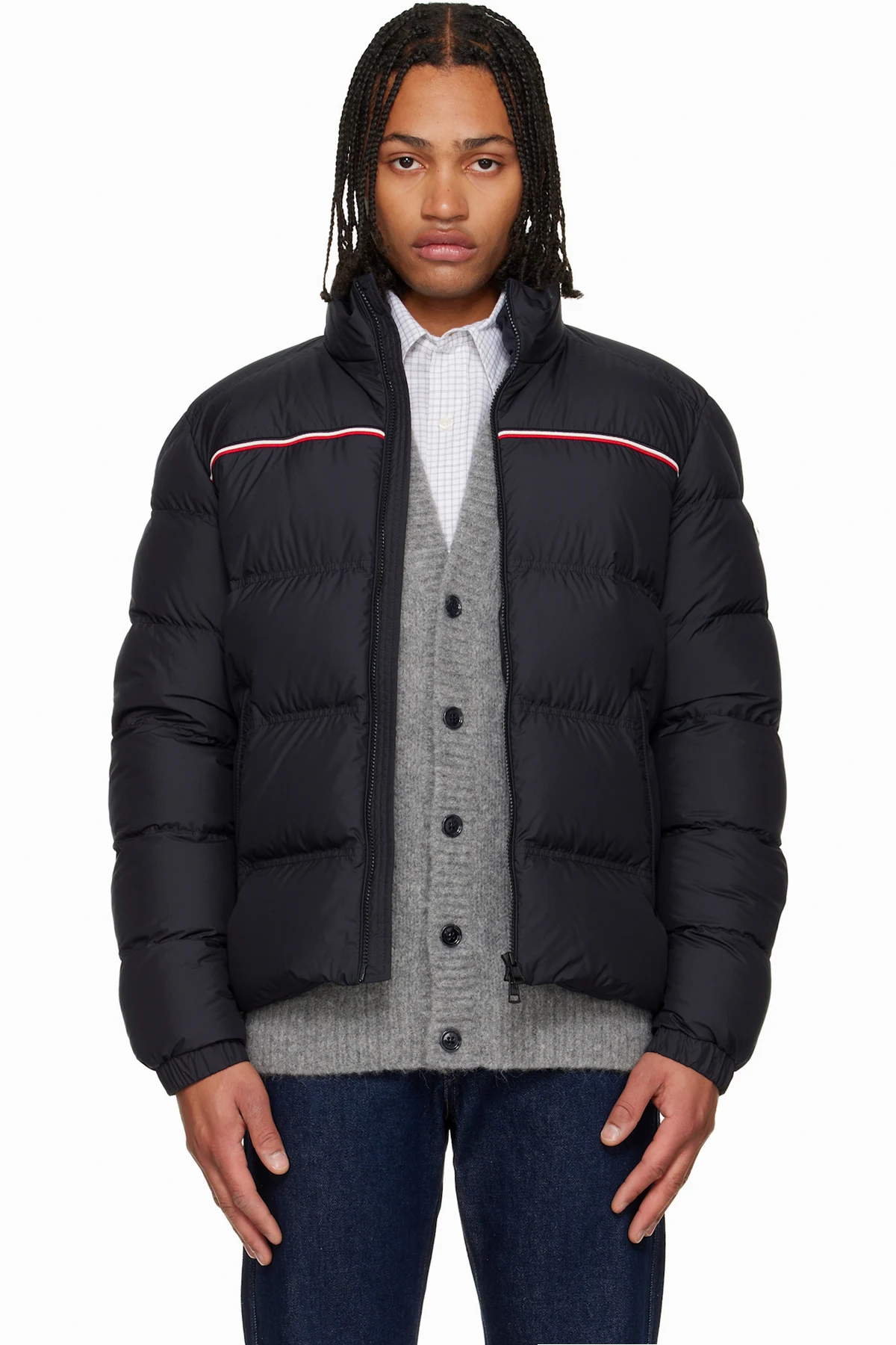 Navy Archivo Bouvaque Down Jacket