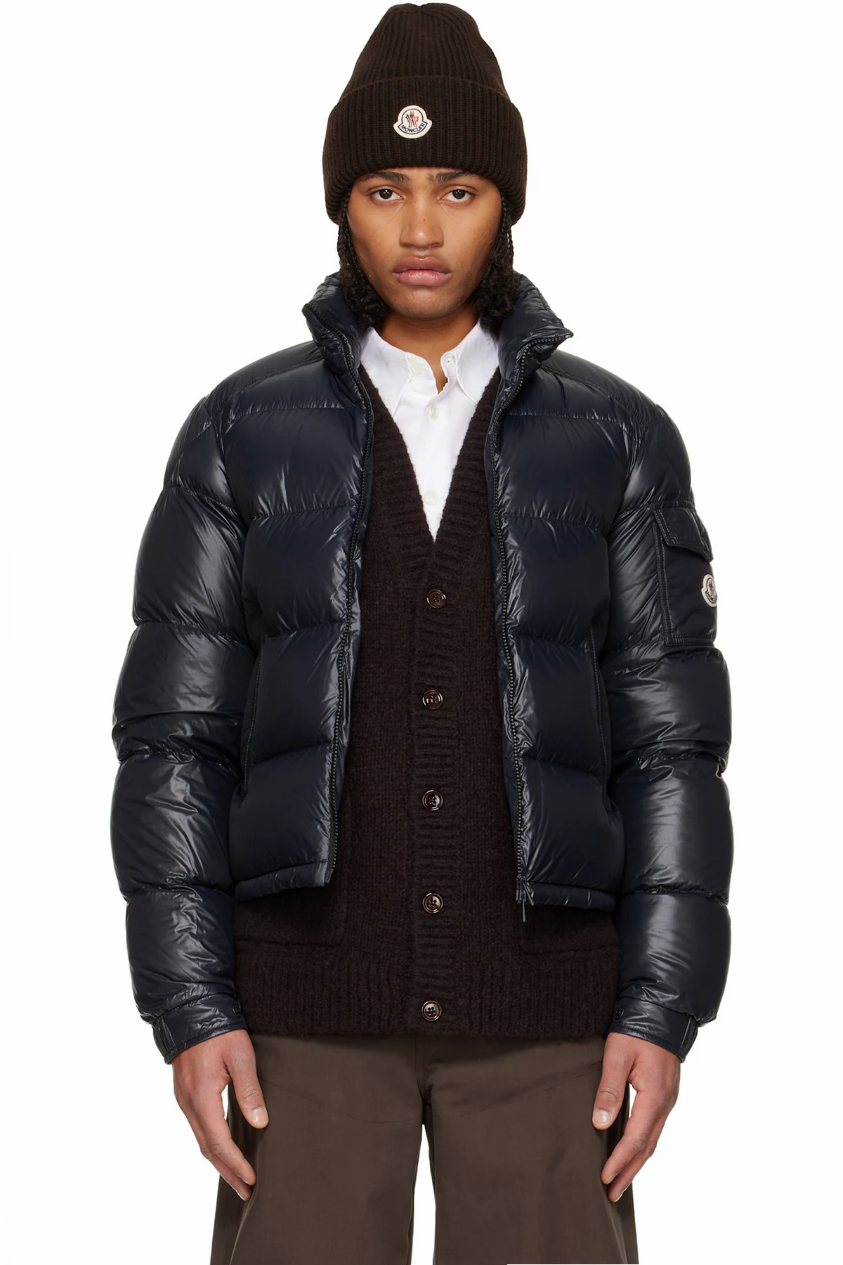 Black Levitha Short Down Jacket