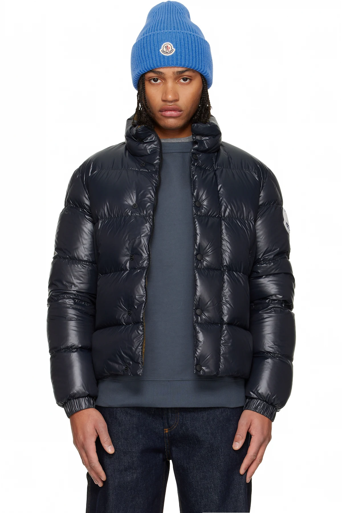 Black Tripiti Short Down Jacket