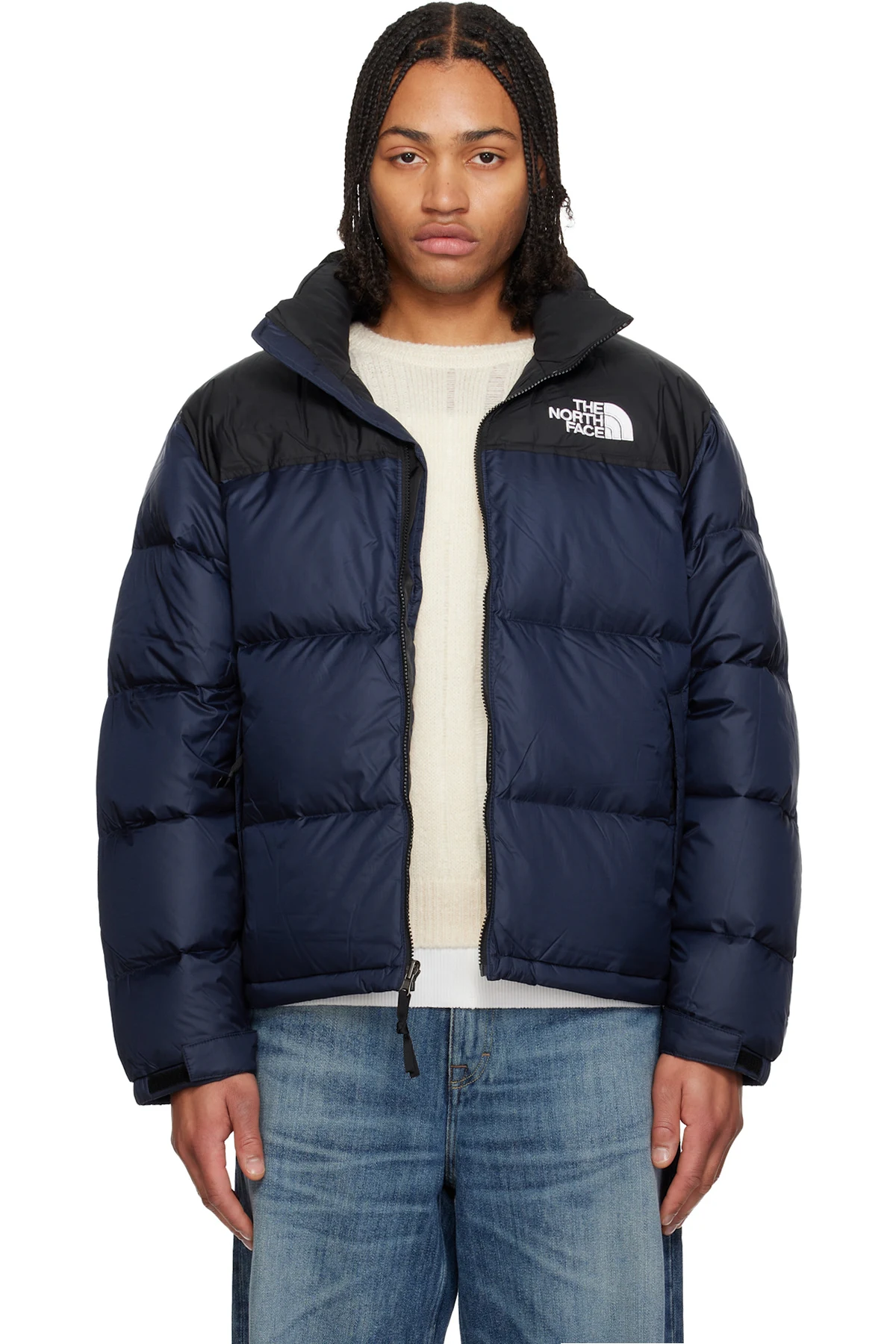 Navy 1996 Retro Nuptse Down Jacket