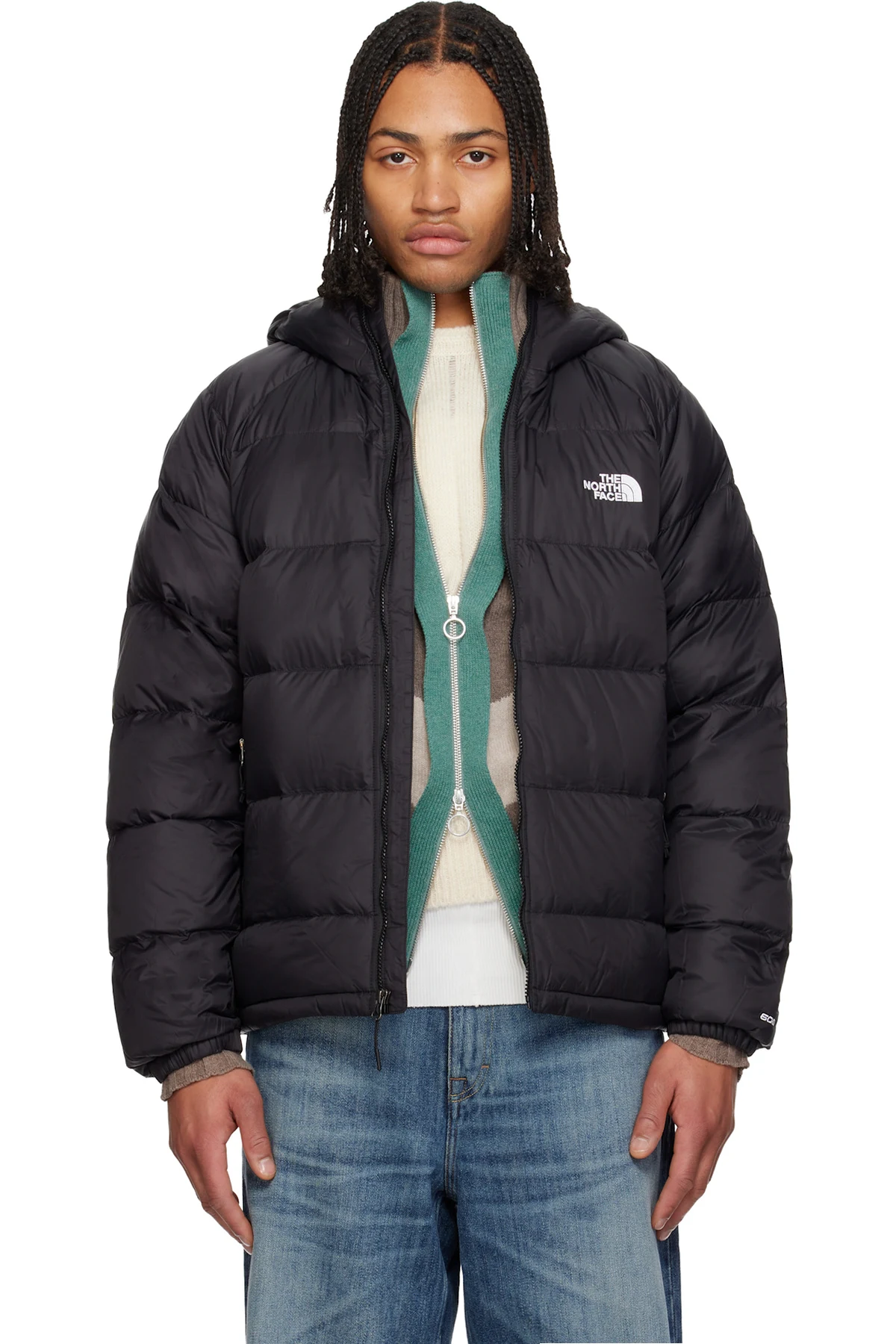 Black Hydrenalite Hooded Down Jacket