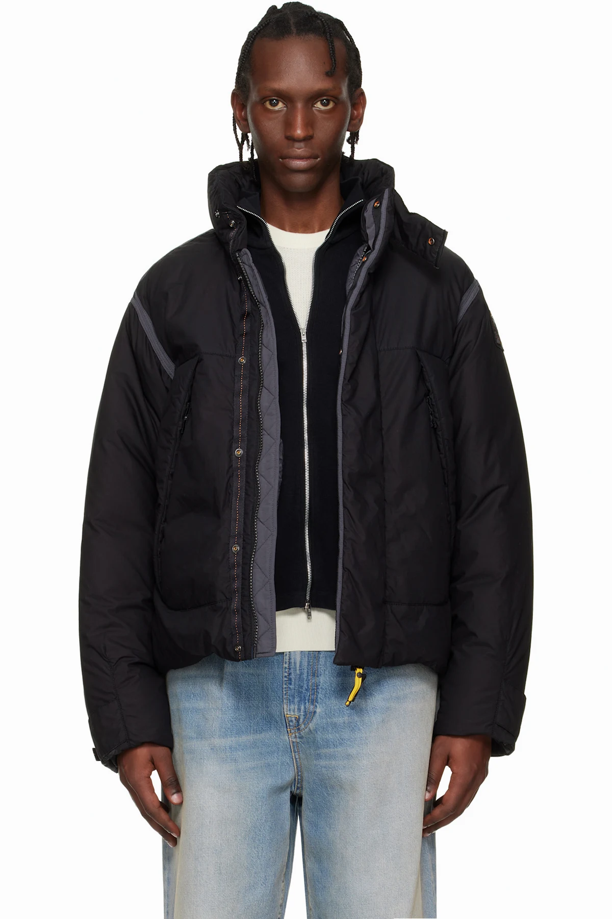 Black Yari Short Down Jacket