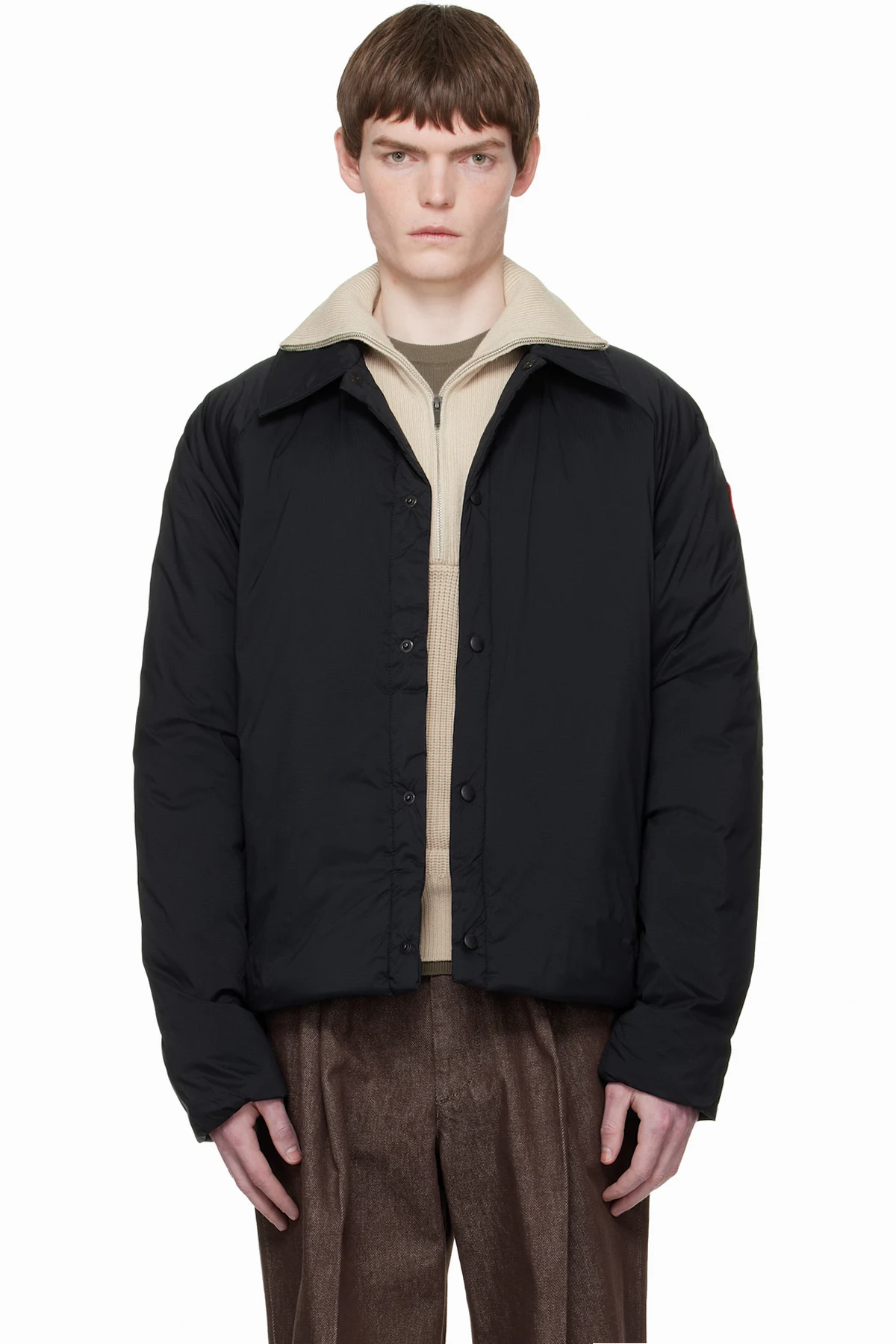 Black Lodge Down Coach Jacket