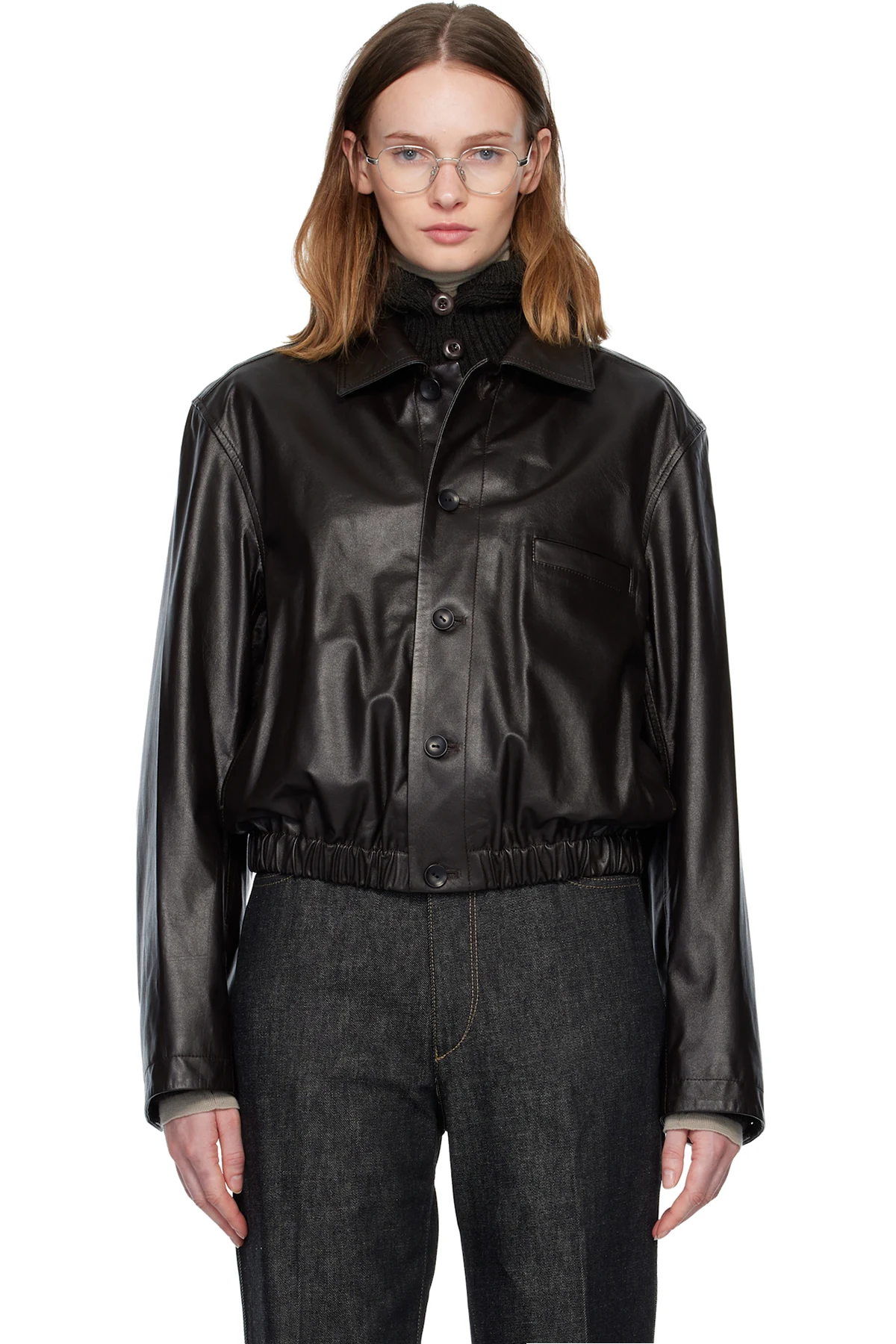 Brown Soft Leather Jacket