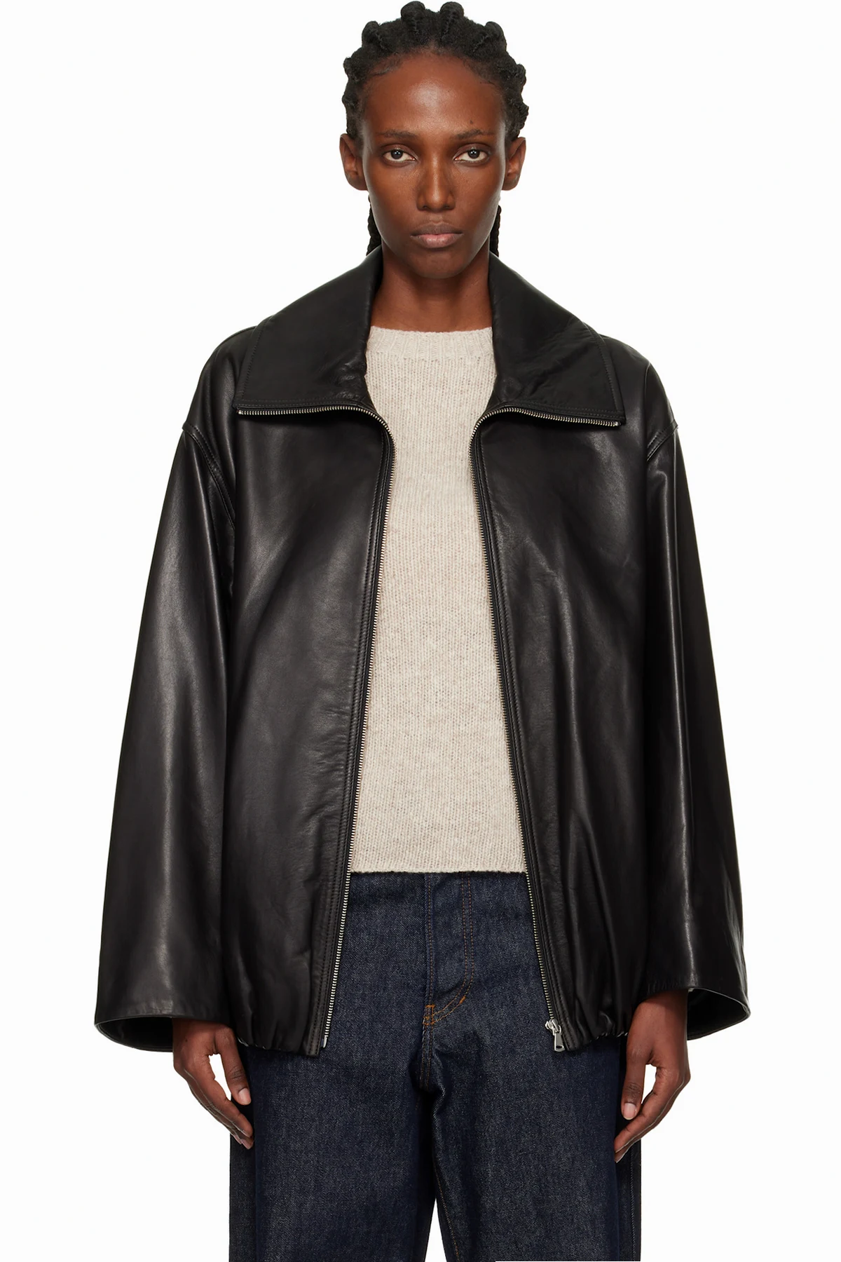 Black Noah Easy Leather Jacket