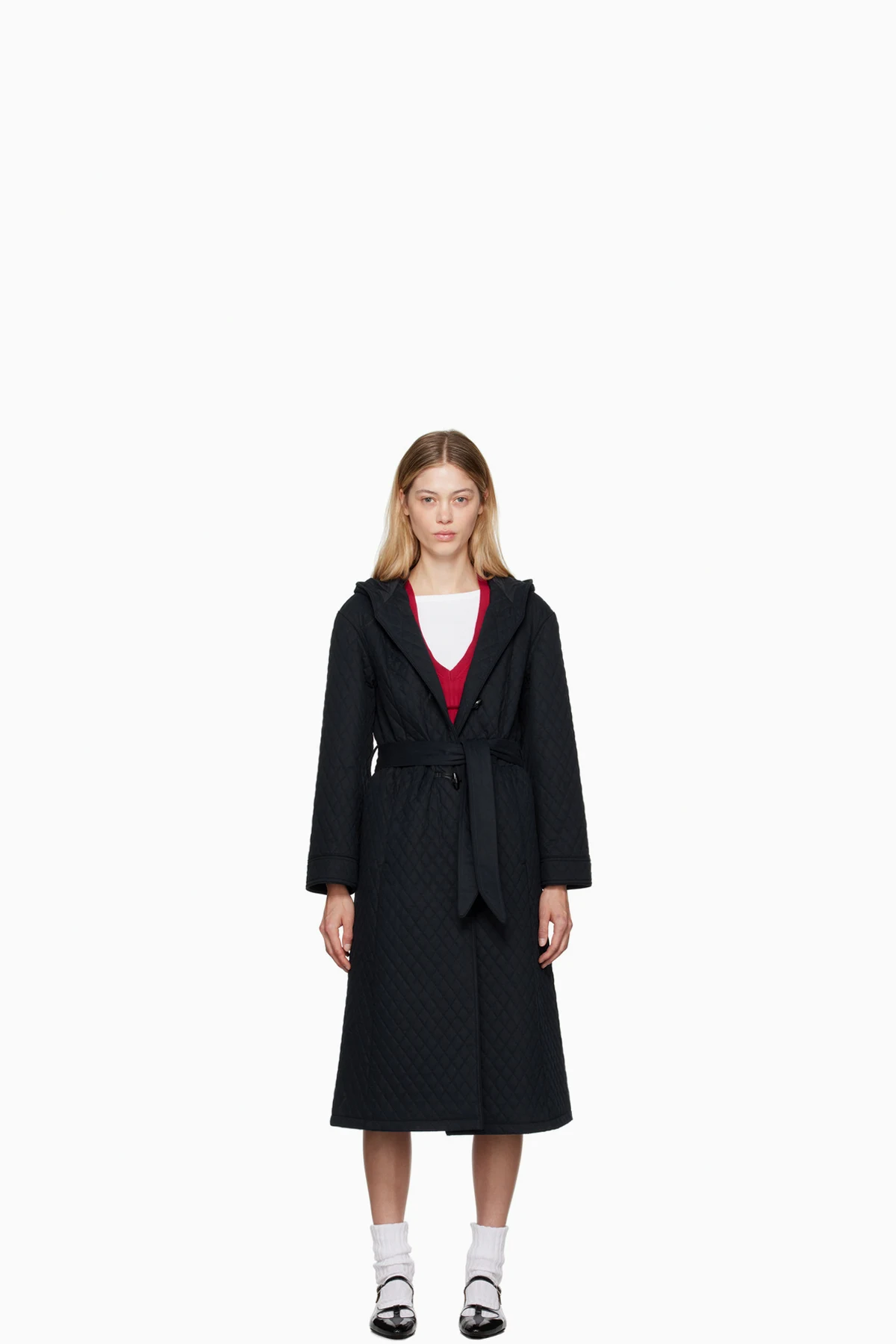 Navy Katie Holmes Edition Ella Coat