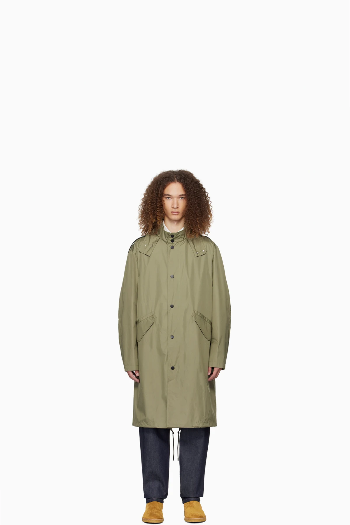 Khaki Antonny Trench Coat