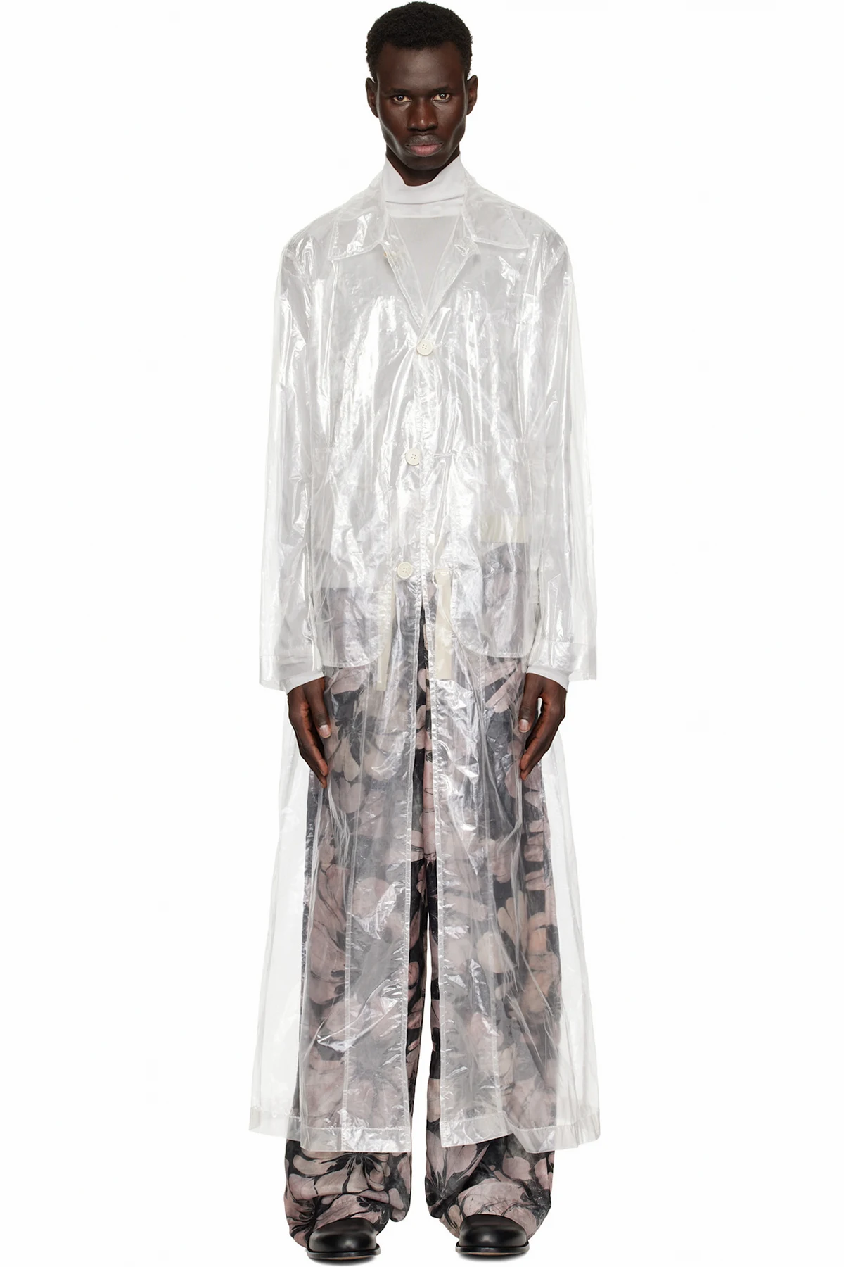 Transparent Nylon Coat