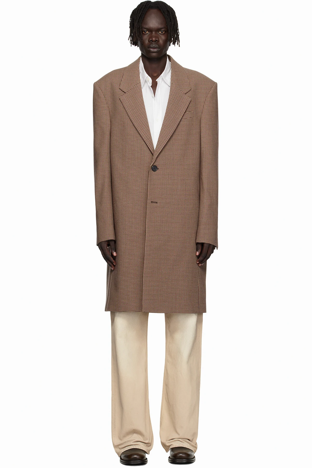 Brown Wool Coat