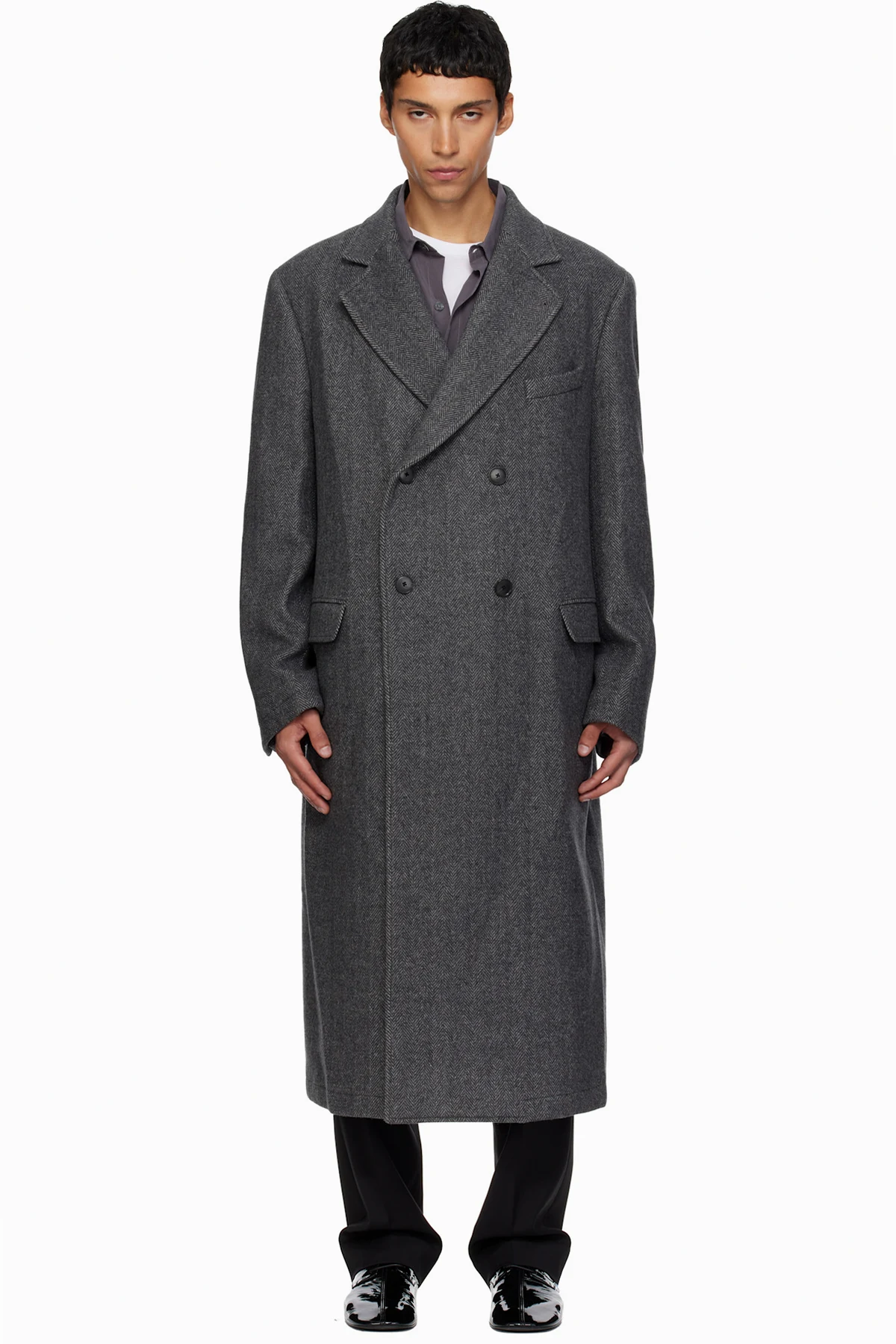 Gray Conference Coat