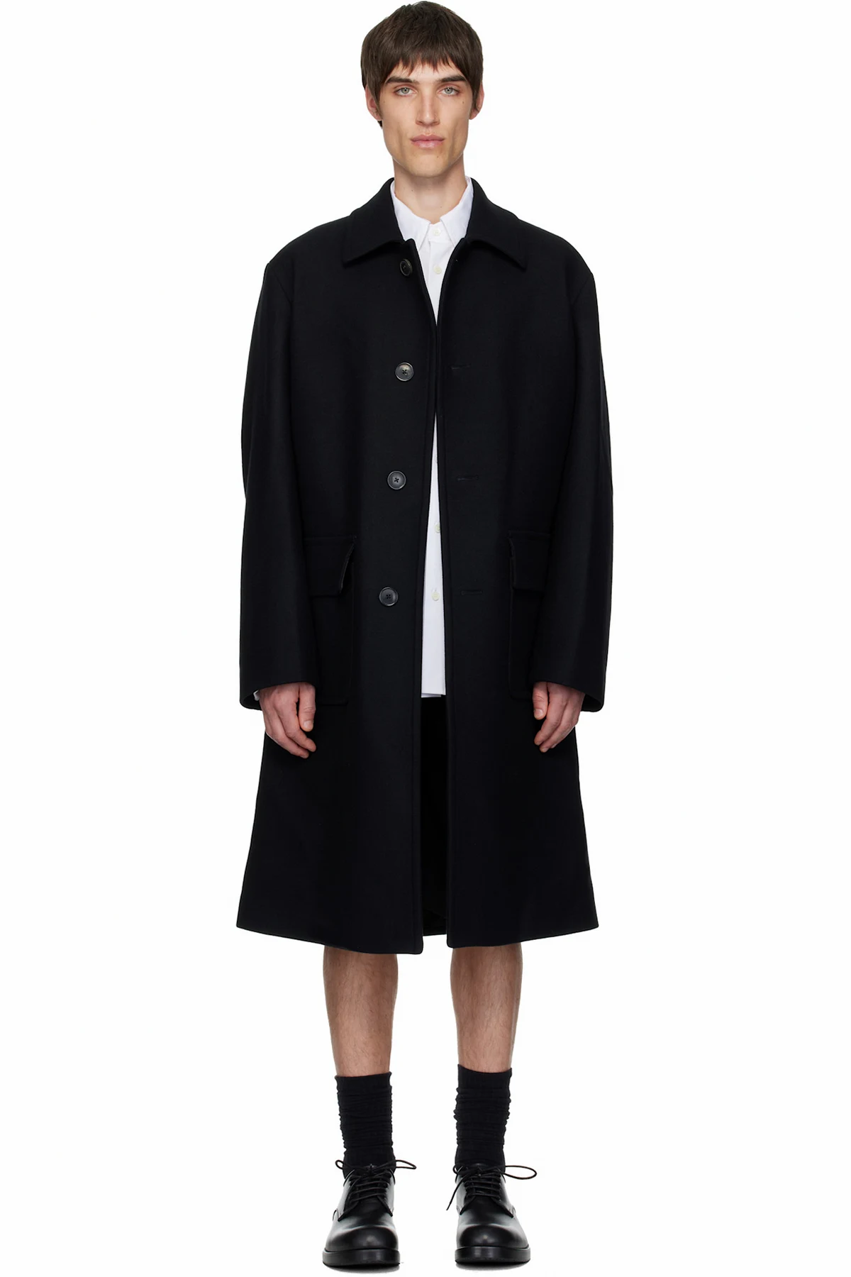 Black Wool Coat