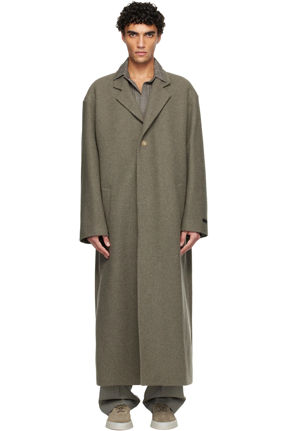 Taupe Relaxed Coat