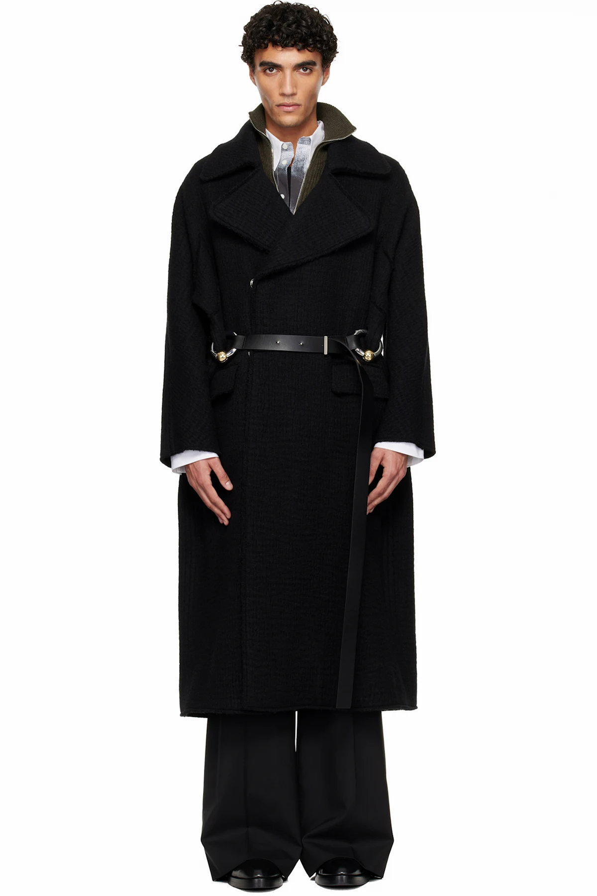 Black 'The Long Gaultier' Coat
