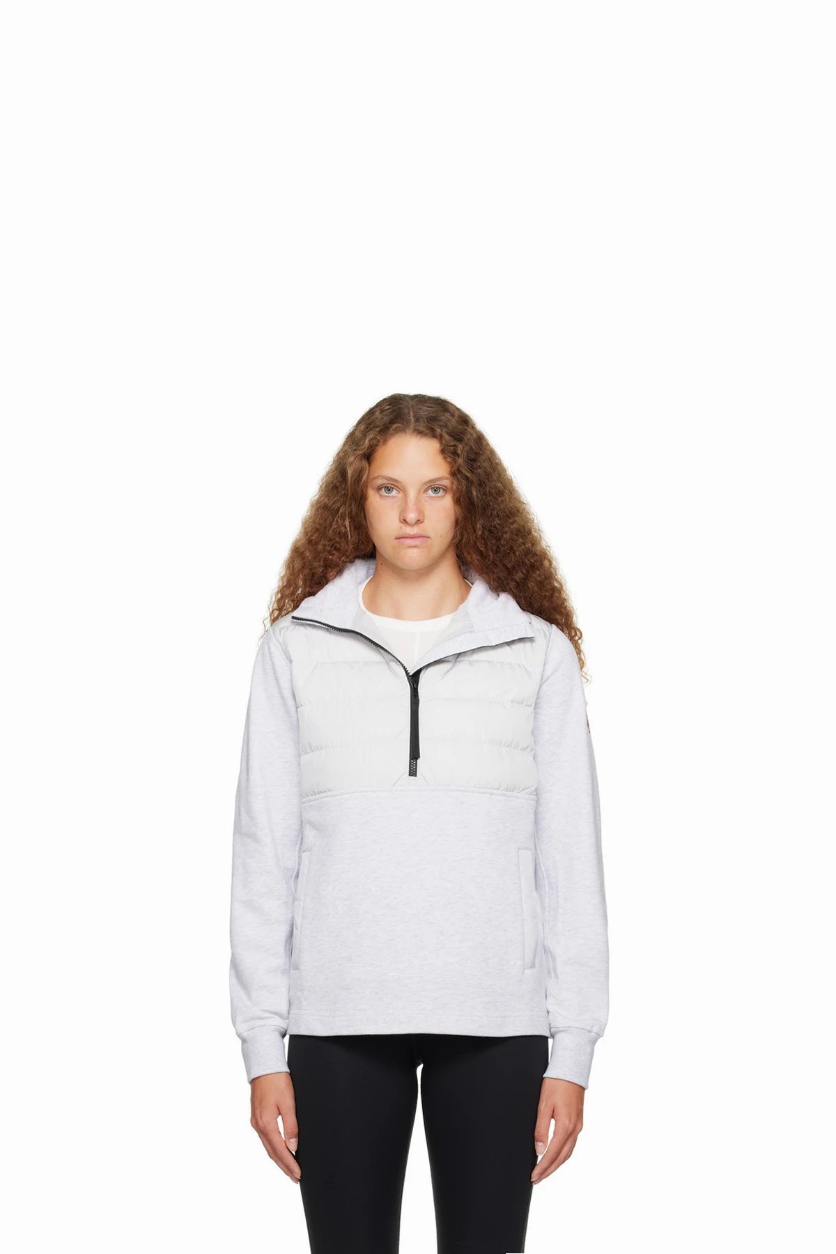 Silver Muskoka Down Sweatshirt