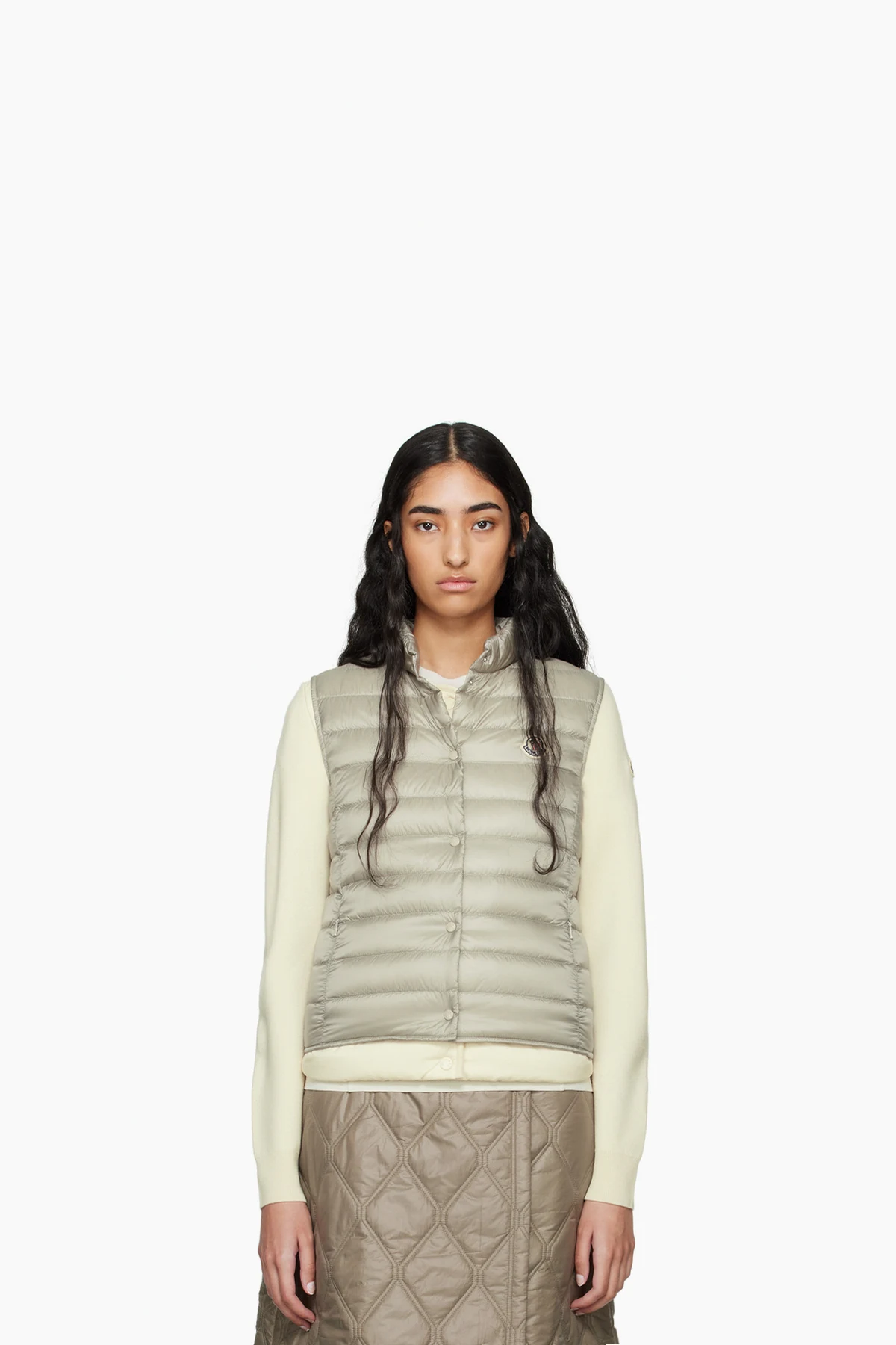 Gray Liane Down Vest
