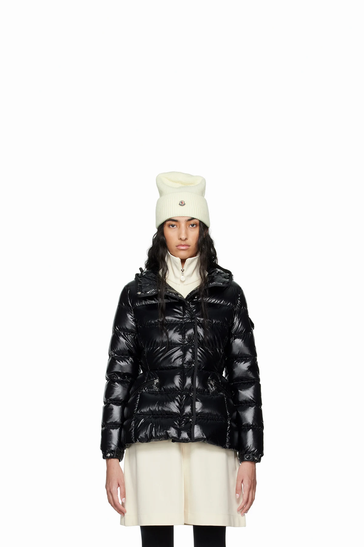 Black Barante Short Down Jacket