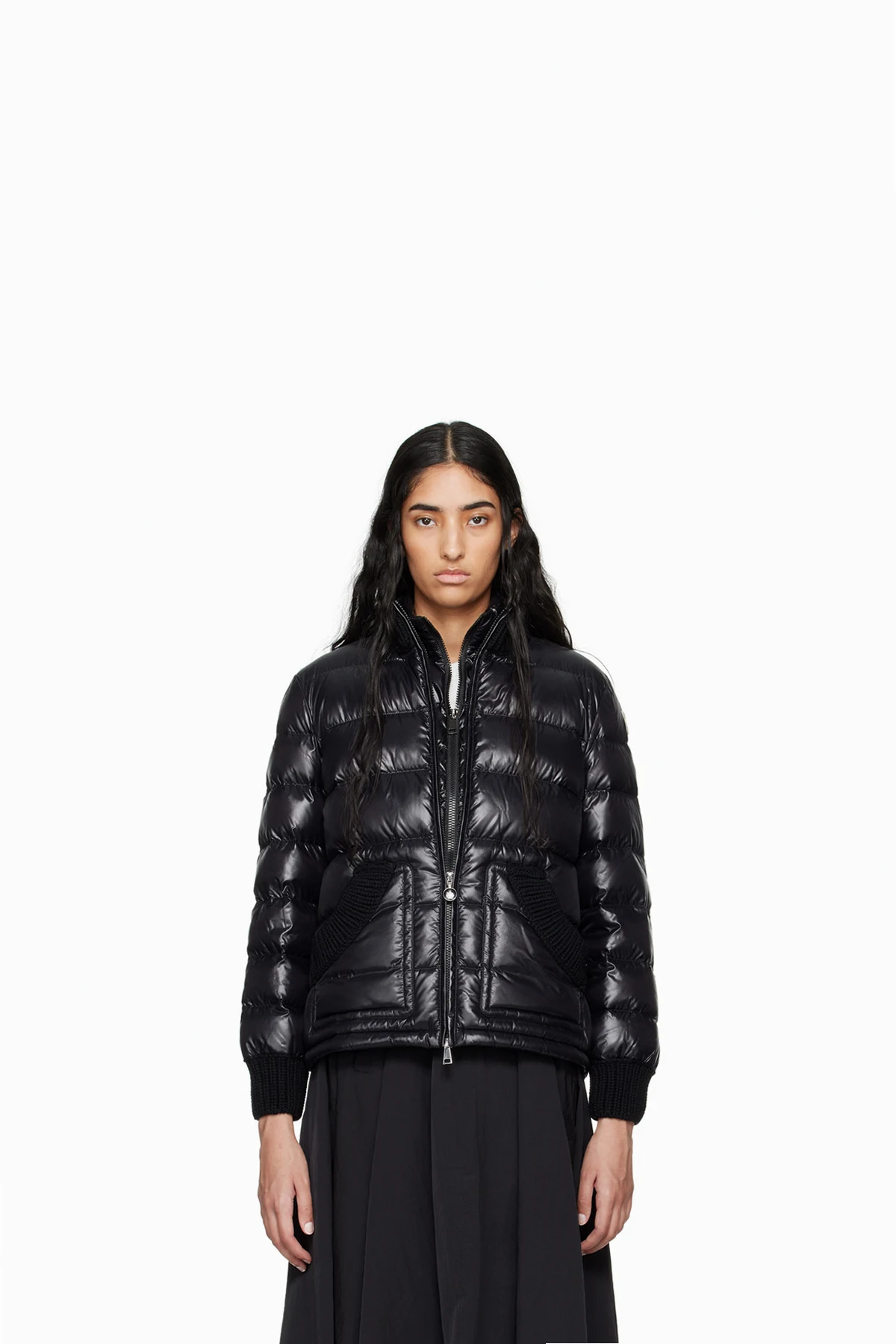 Black Arcelot Short Down Jacket