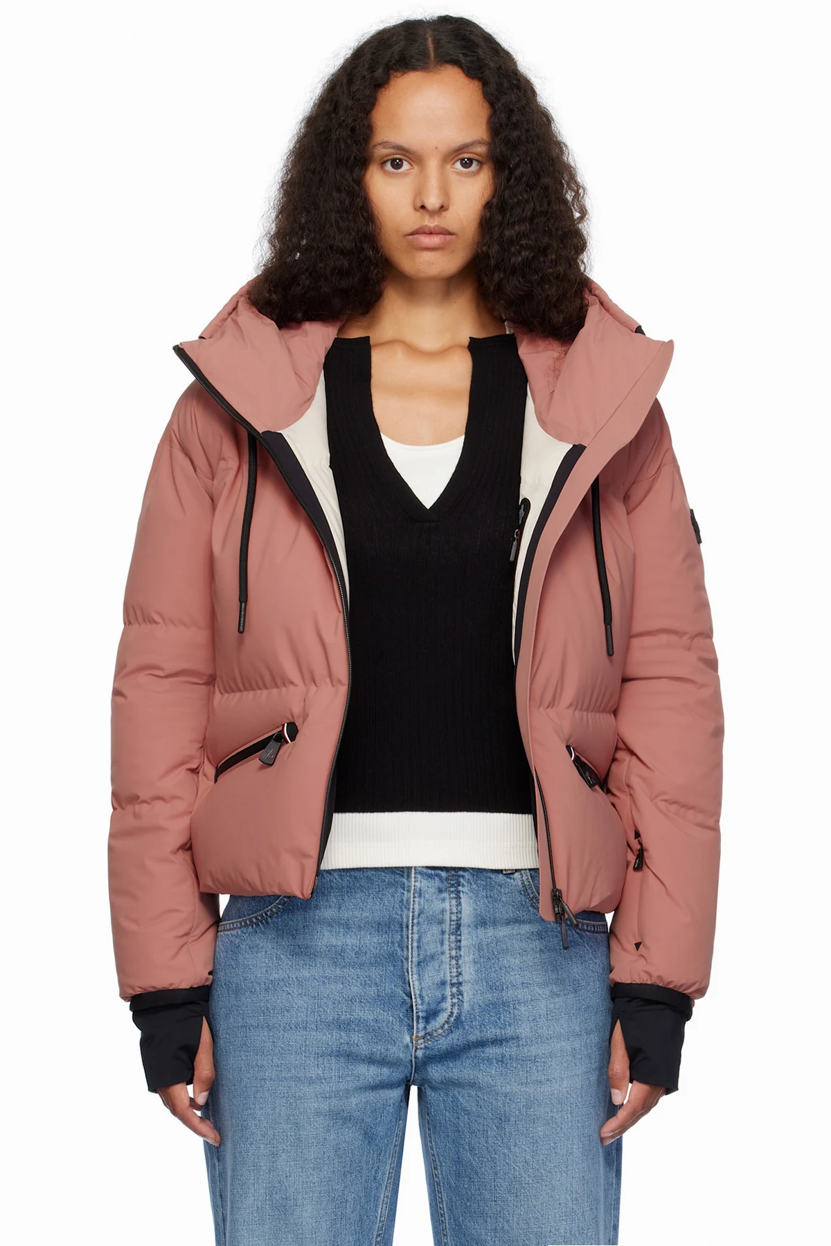 Pink Allesaz Down Jacket