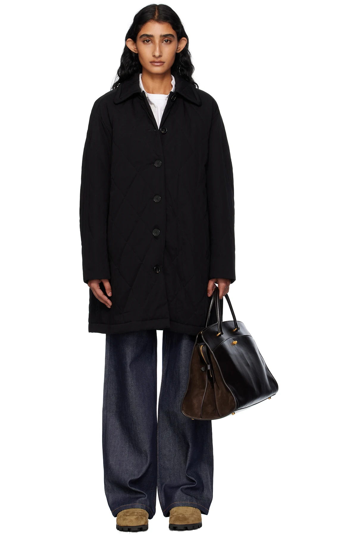Black Malia Coat