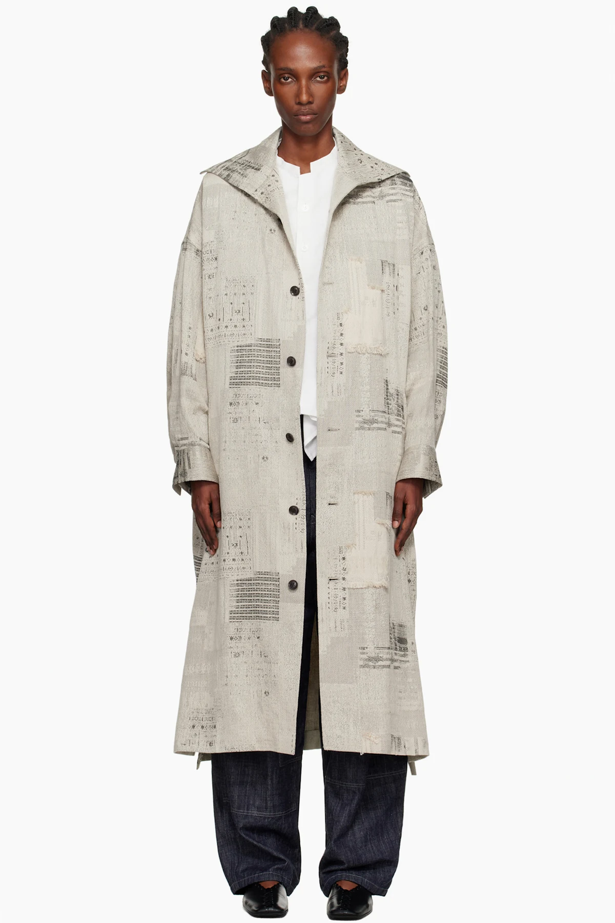 Beige U-Stand D Big Coat