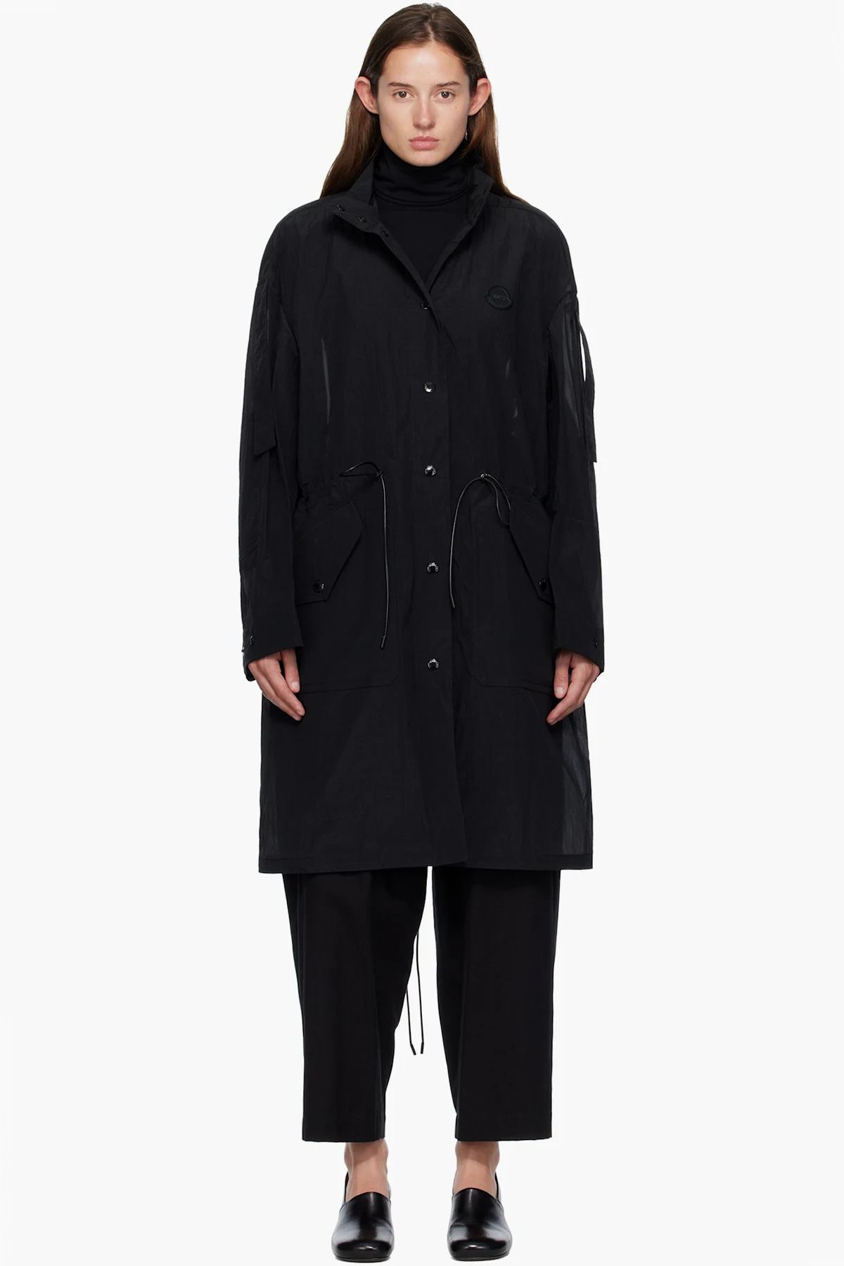 Moncler x EE72 Black Prapiroon Coat