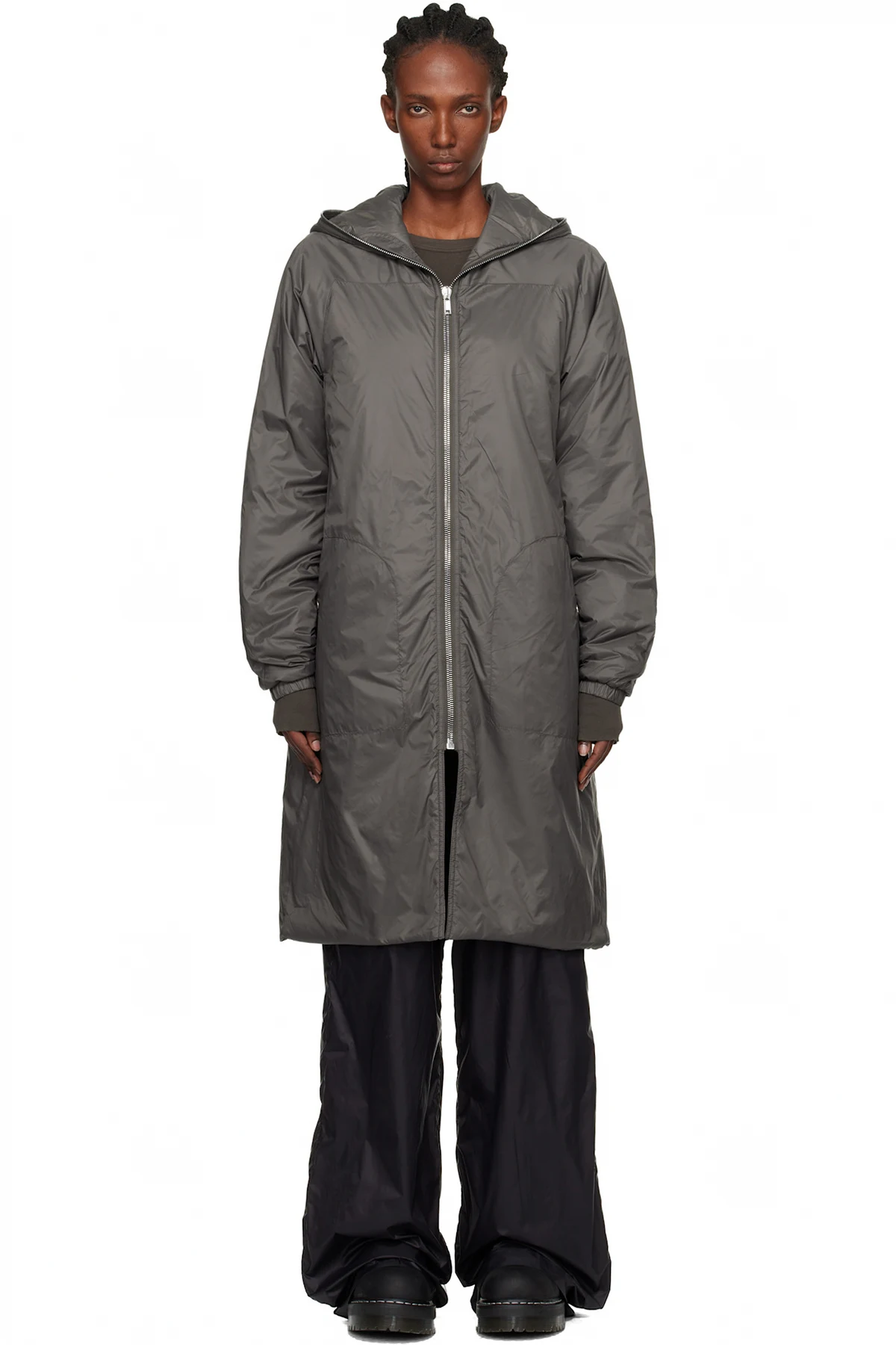 Taupe Concordians Sealed Windbreaker Coat