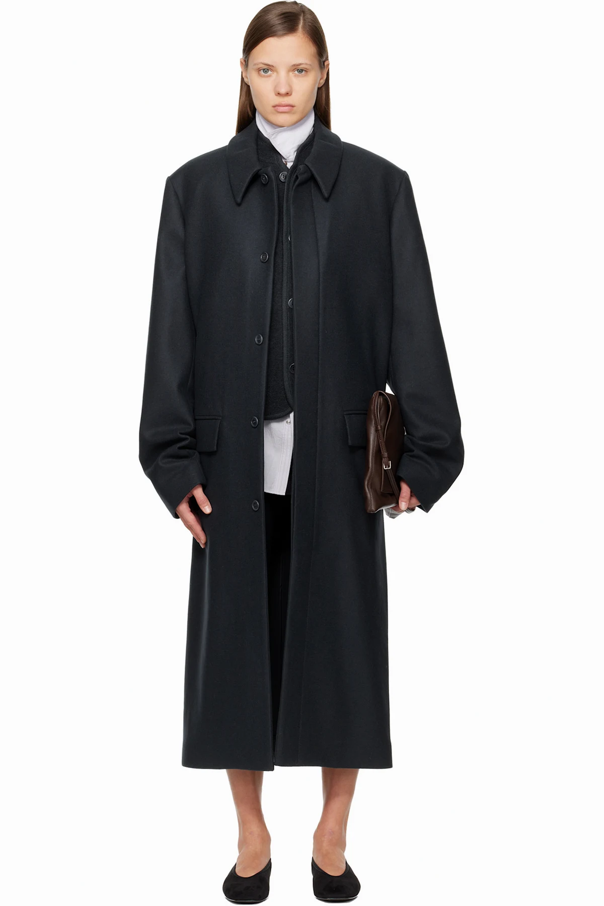 Black Loden Coat