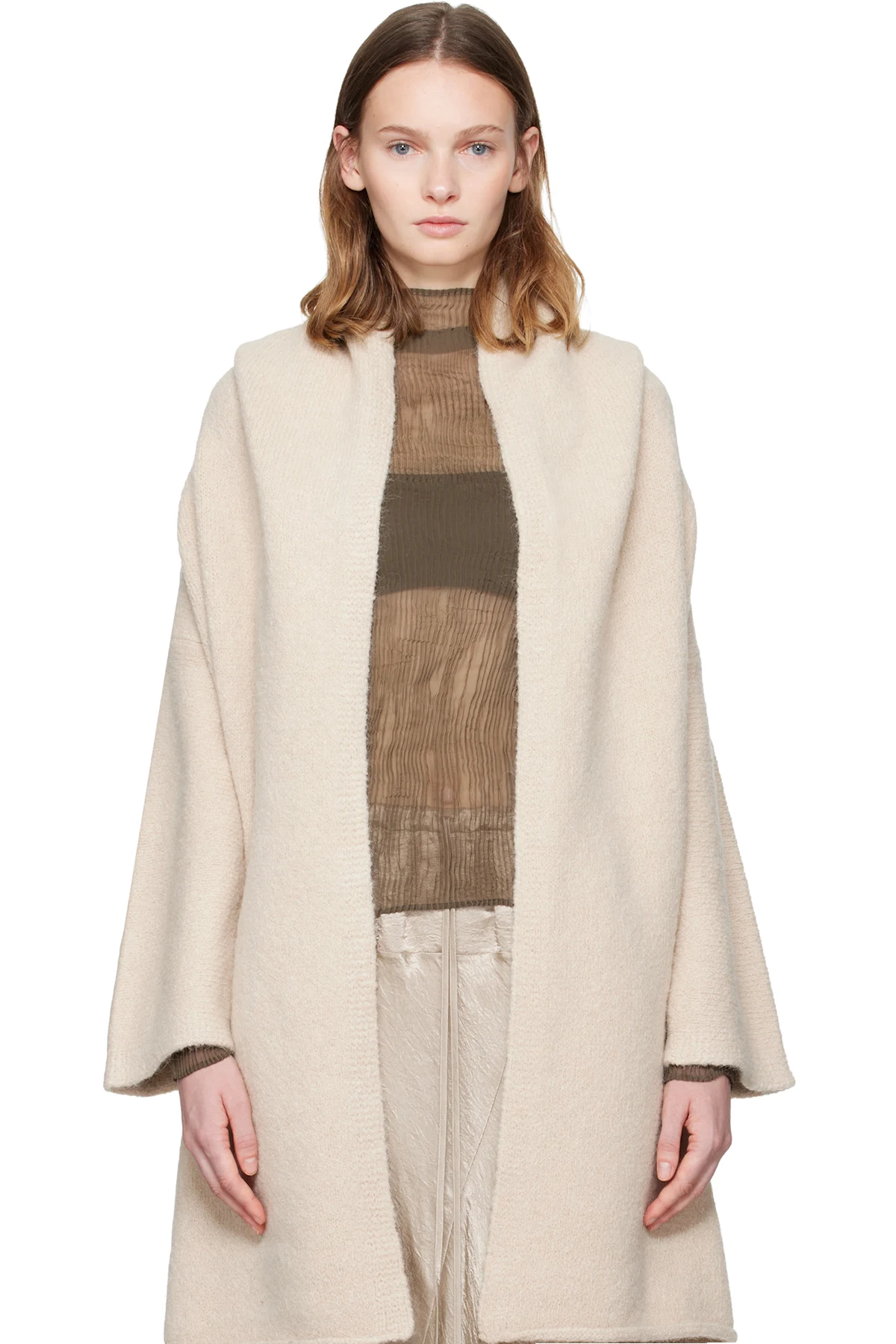 Off-White Capote Coat